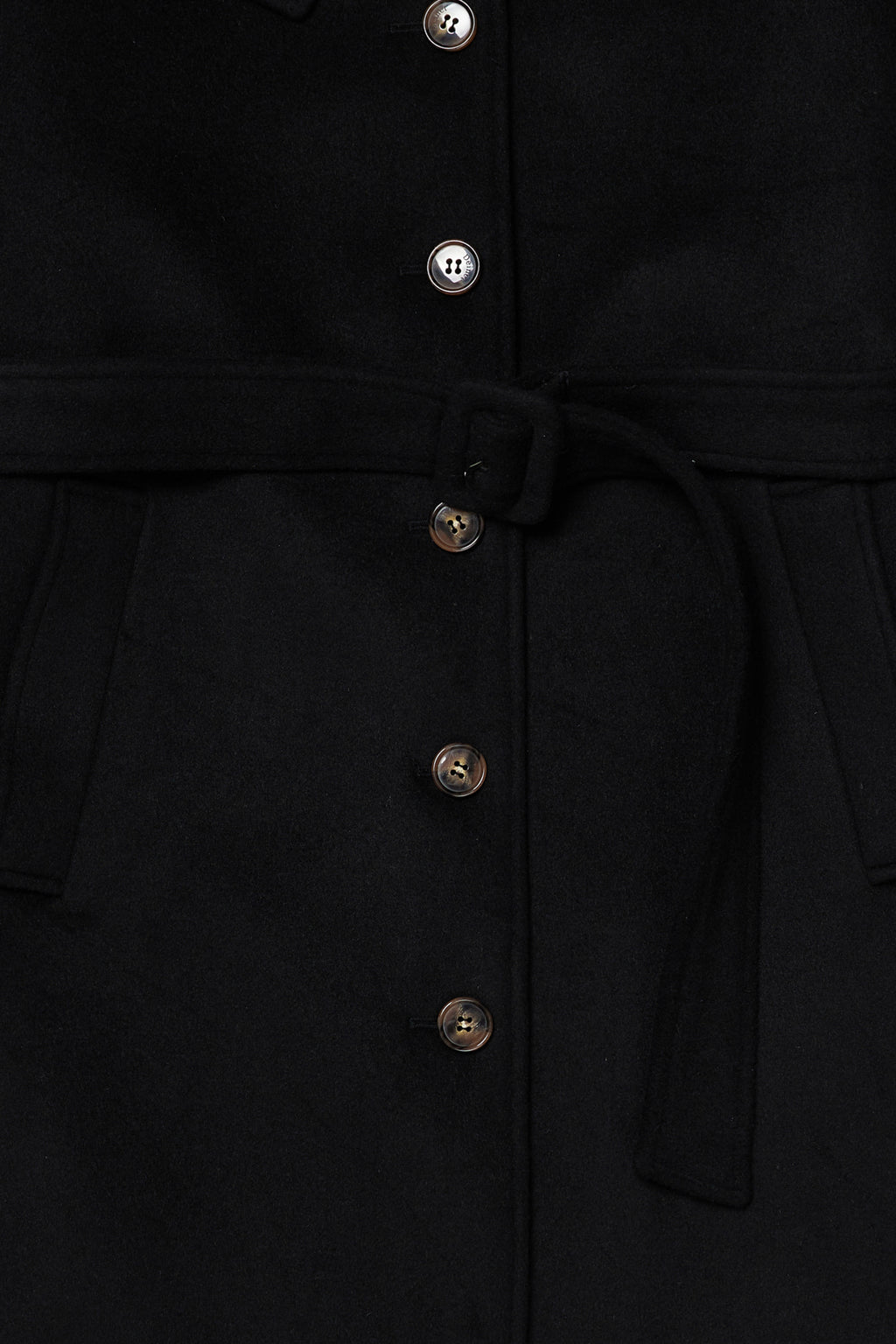 Deinet - Cashmere Blend Overfit Long Coat (Black) product image 5 | TRAB K-Fashion Australia