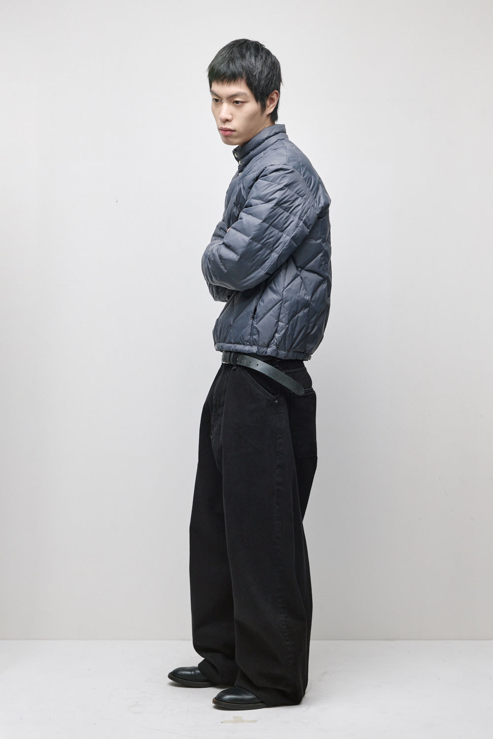 Hatchingroom - Paral Goose Down Puffer Jacket (Charcoal) product image 17 | TRAB K-Fashion Australia