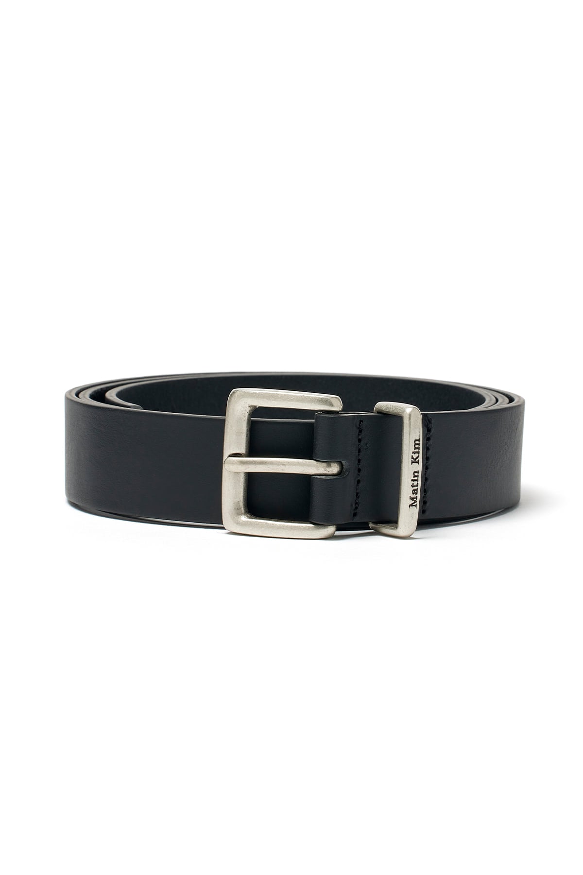 Matin Kim - Vintage Leather Belt (Black) product image 1 | TRAB K-Fashion Australia