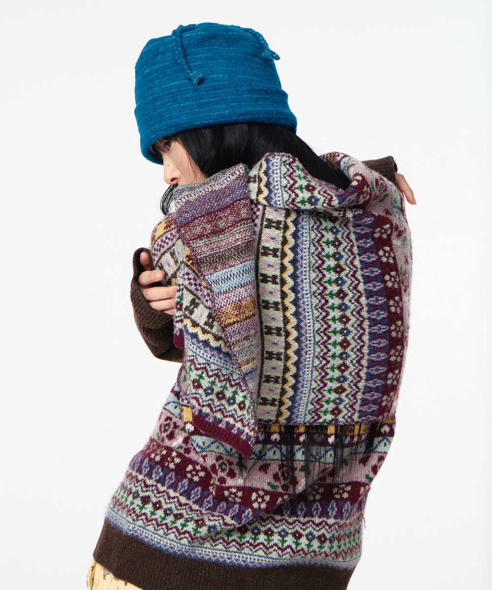 Coyseio - Cottage Knit Cardigan (Brown) product image 6 | TRAB K-Fashion Australia