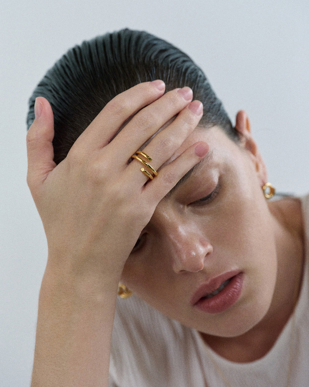 Numbering - Volume Coil Ring (2 turns) #8402 product image 4 | TRAB K-Fashion Australia