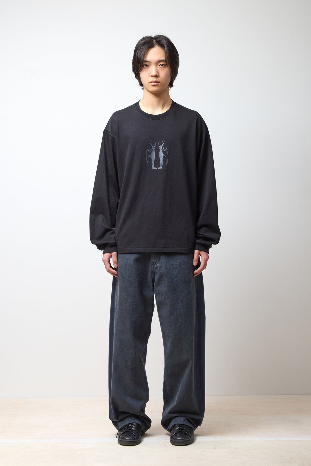 Hatchingroom - Devil & Angel Tee (Black) product image 7 | TRAB K-Fashion Australia