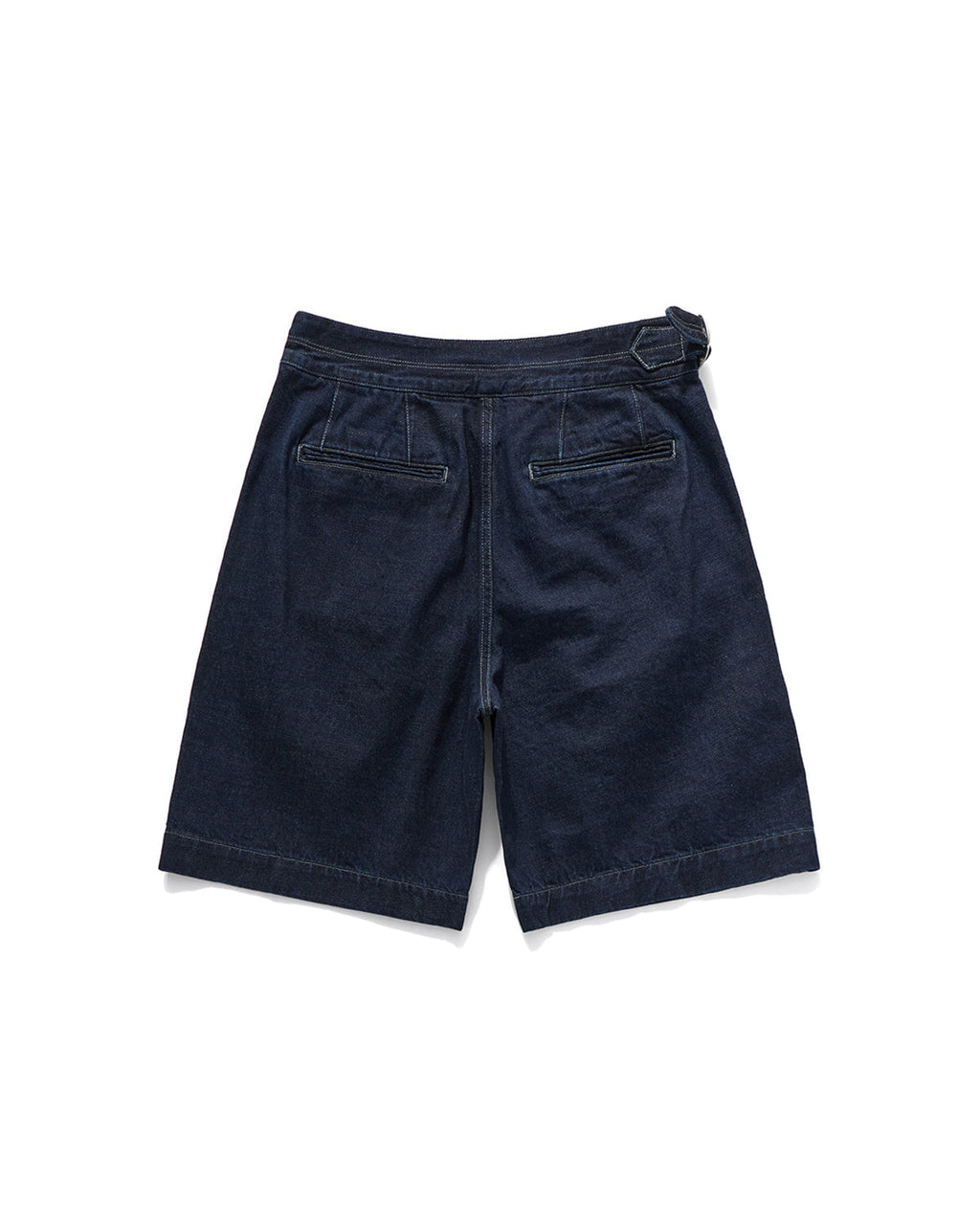 Eastlogue - Belted Trooper Comfort Shorts (Indigo Denim) product image 2 | TRAB K-Fashion Australia
