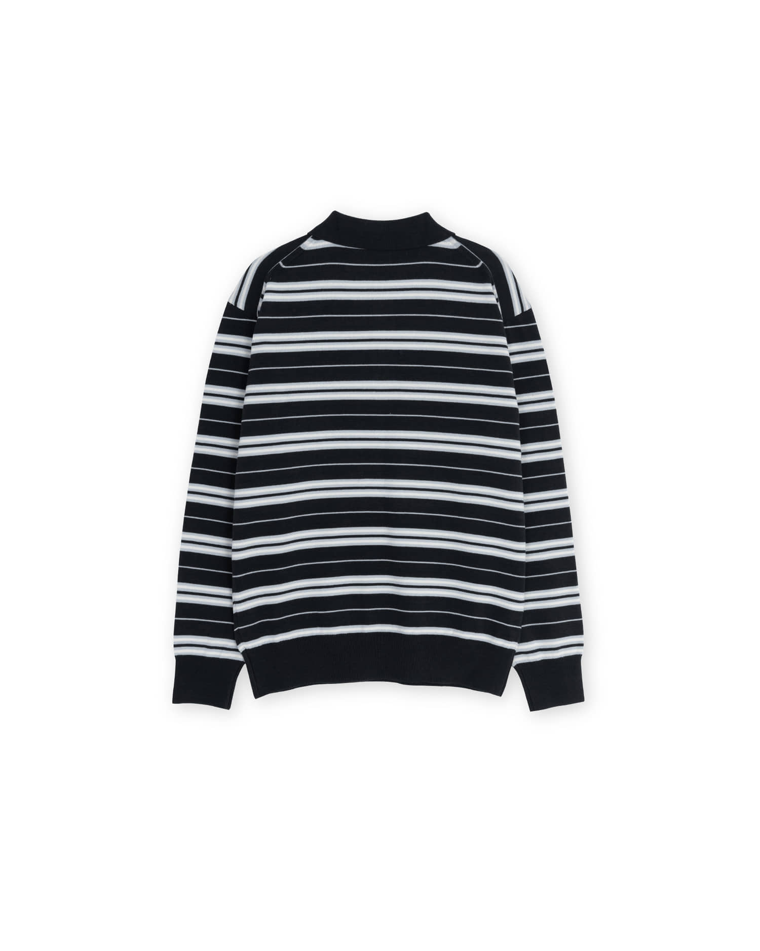Brownyard - Stripe Knit Pique (Navy) product image 6 | TRAB K-Fashion Australia