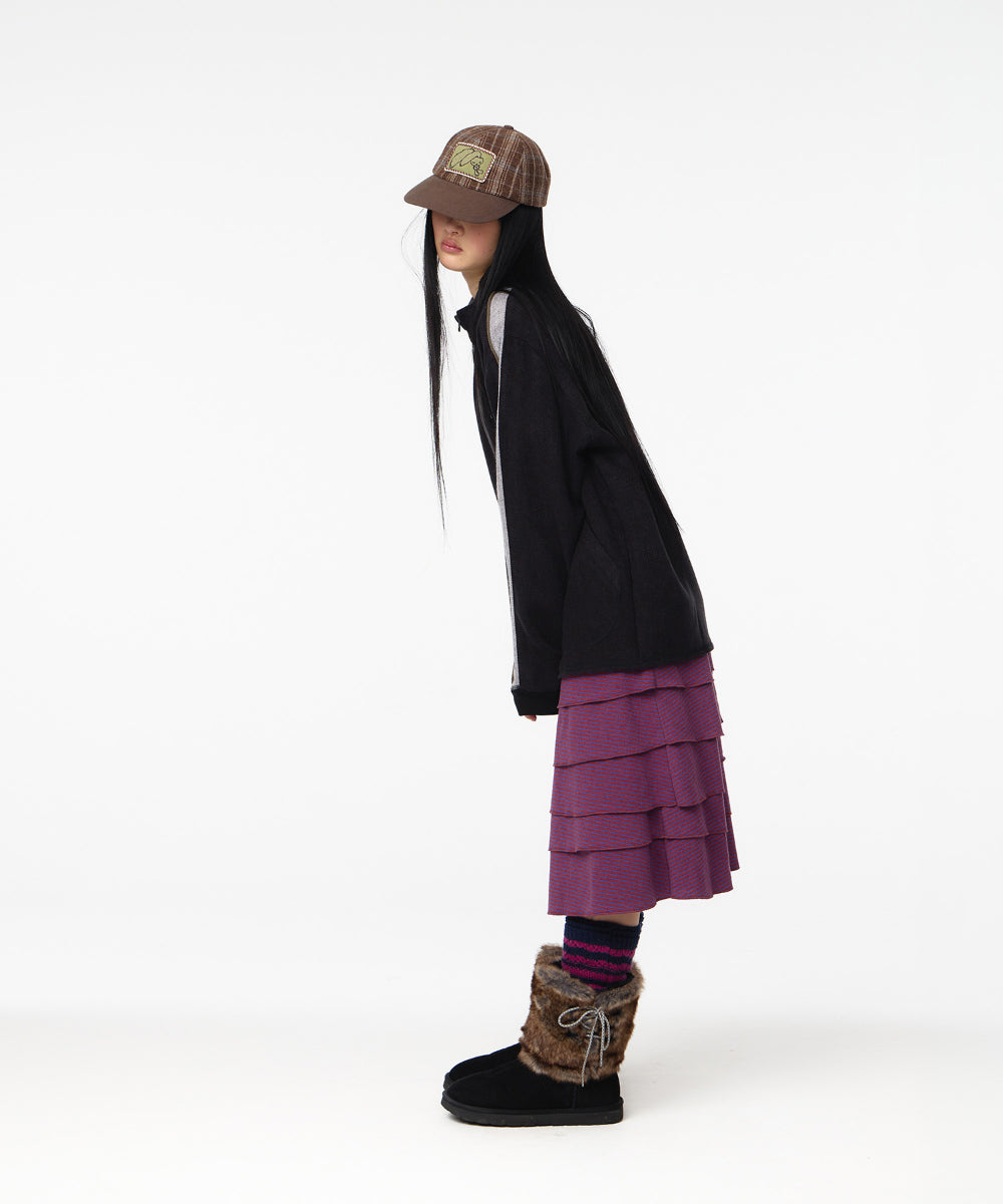Coyseio - Teji Bunny Emblem Cap (Brown) product image 3 | TRAB K-Fashion Australia