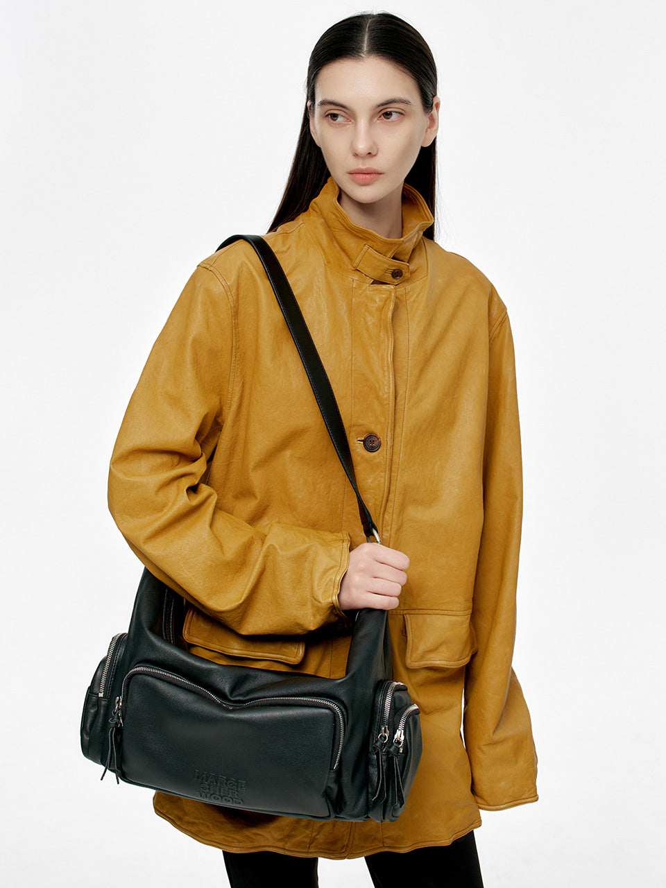 Marge Sherwood - City Hobo Ew (Black Plain) product image 2 | TRAB K-Fashion Australia