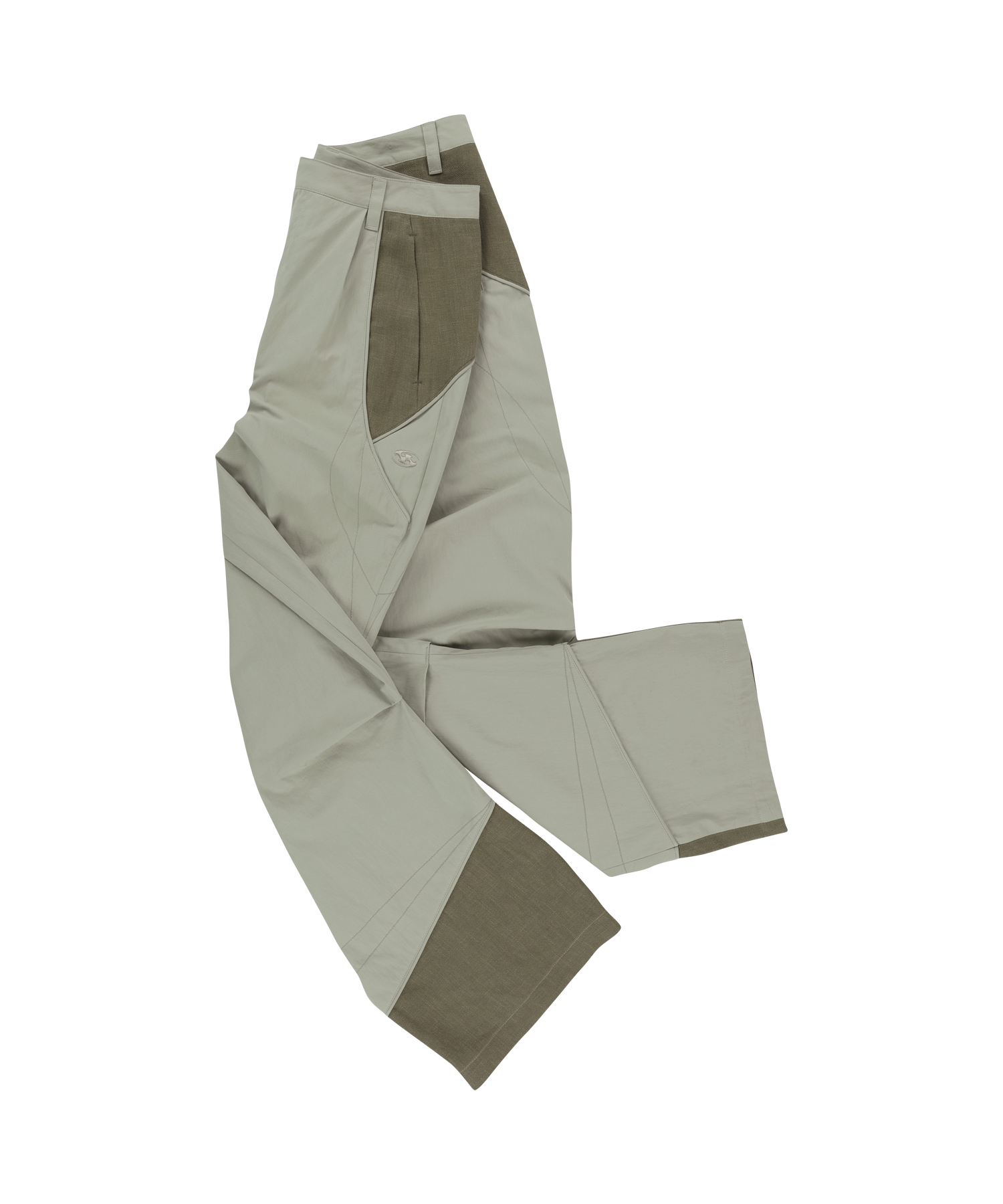 San San Gear - Linen Block Pants (Beige) product image 7 | TRAB K-Fashion Australia