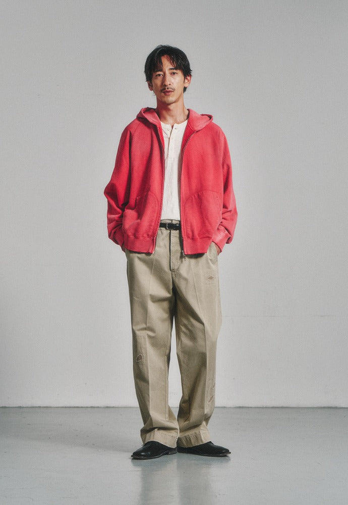Art if acts - Sashiko Chino Pants (Beige) product image 1 | TRAB K-Fashion Australia