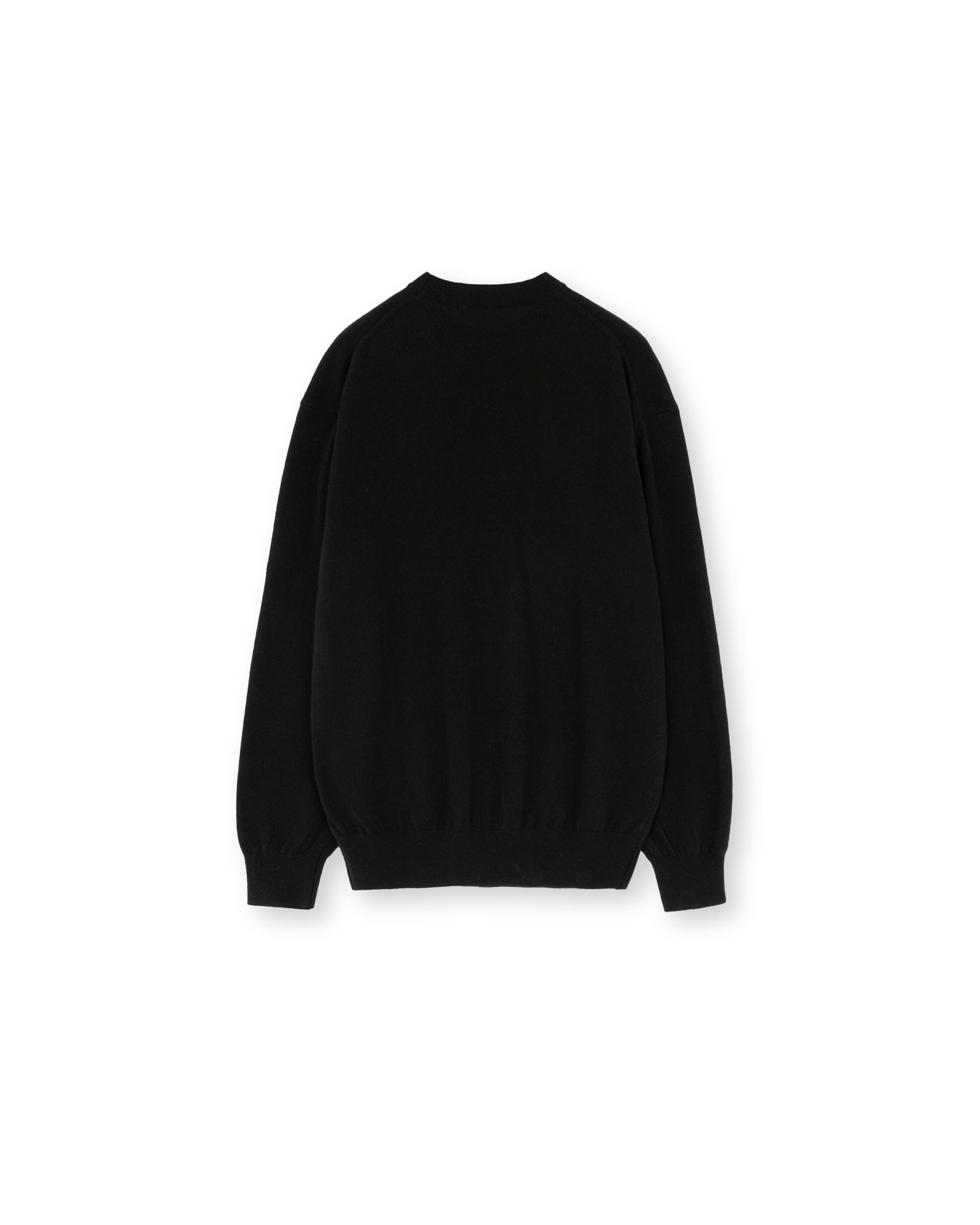 Brownyard - Extra Super Fine Crewneck Knit (Black) product image 7 | TRAB K-Fashion Australia