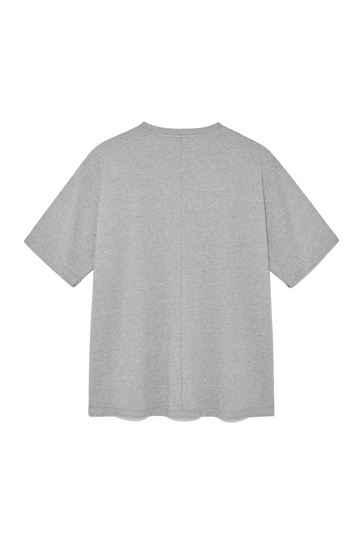 Matin Kim - Unbalance Printing Top (Grey) product image 2 | TRAB K-Fashion Australia