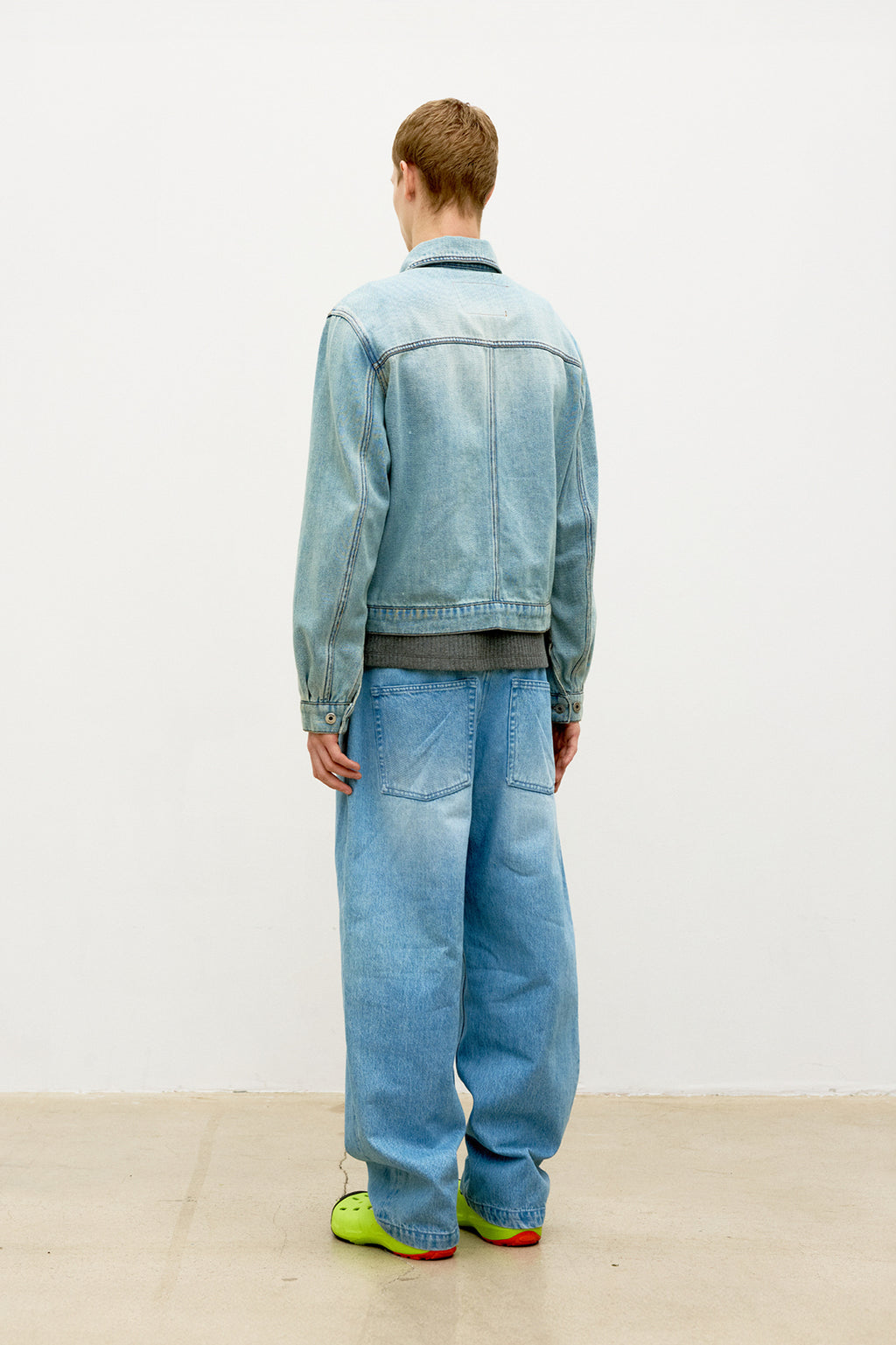 Coor - Riosell One Pocket Trucket Jacket (Ice Blue) product image 4 | TRAB K-Fashion Australia