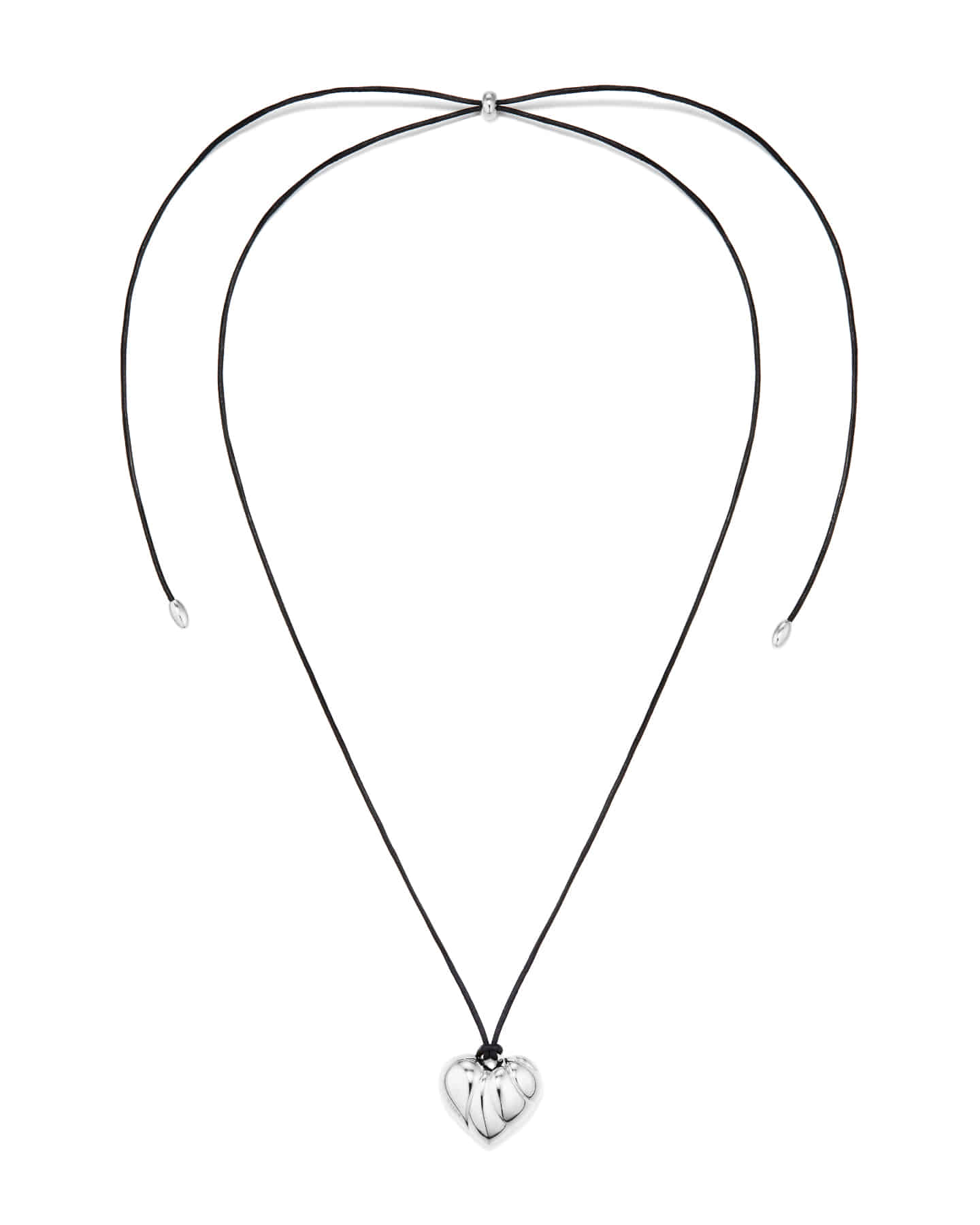 Numbering - Wavy Heart Leather Cord Necklace #5766 product image 6 | TRAB K-Fashion Australia