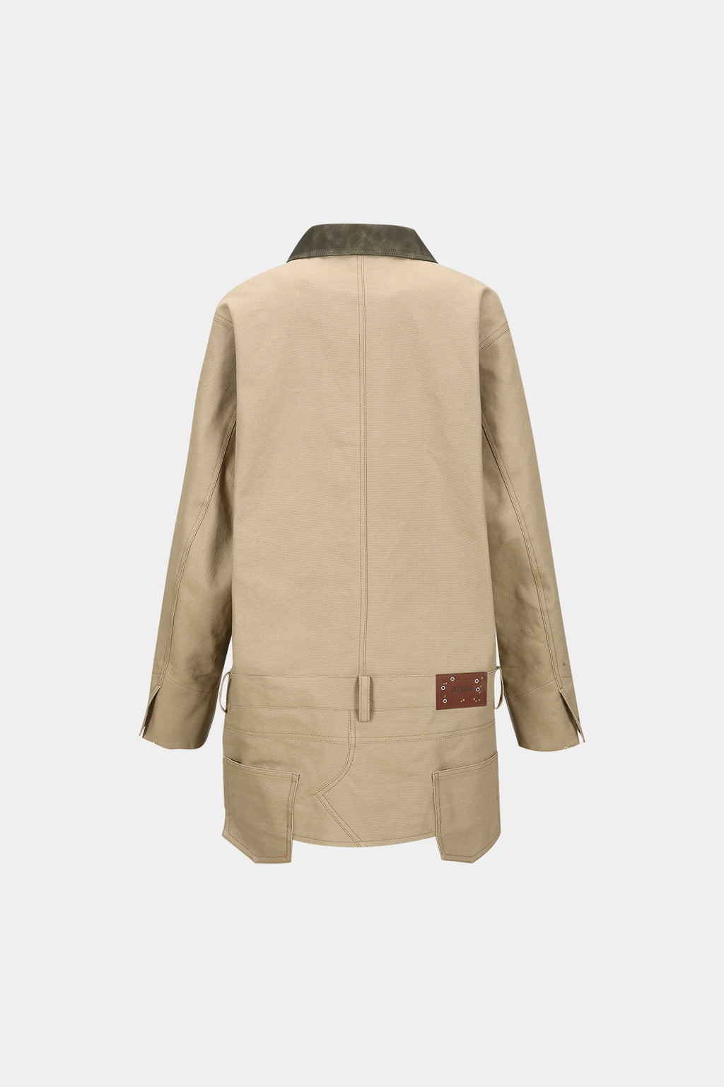 Andersson Bell - Carpenter Shorts Inserted Coat (Beige) product image 10 | TRAB K-Fashion Australia