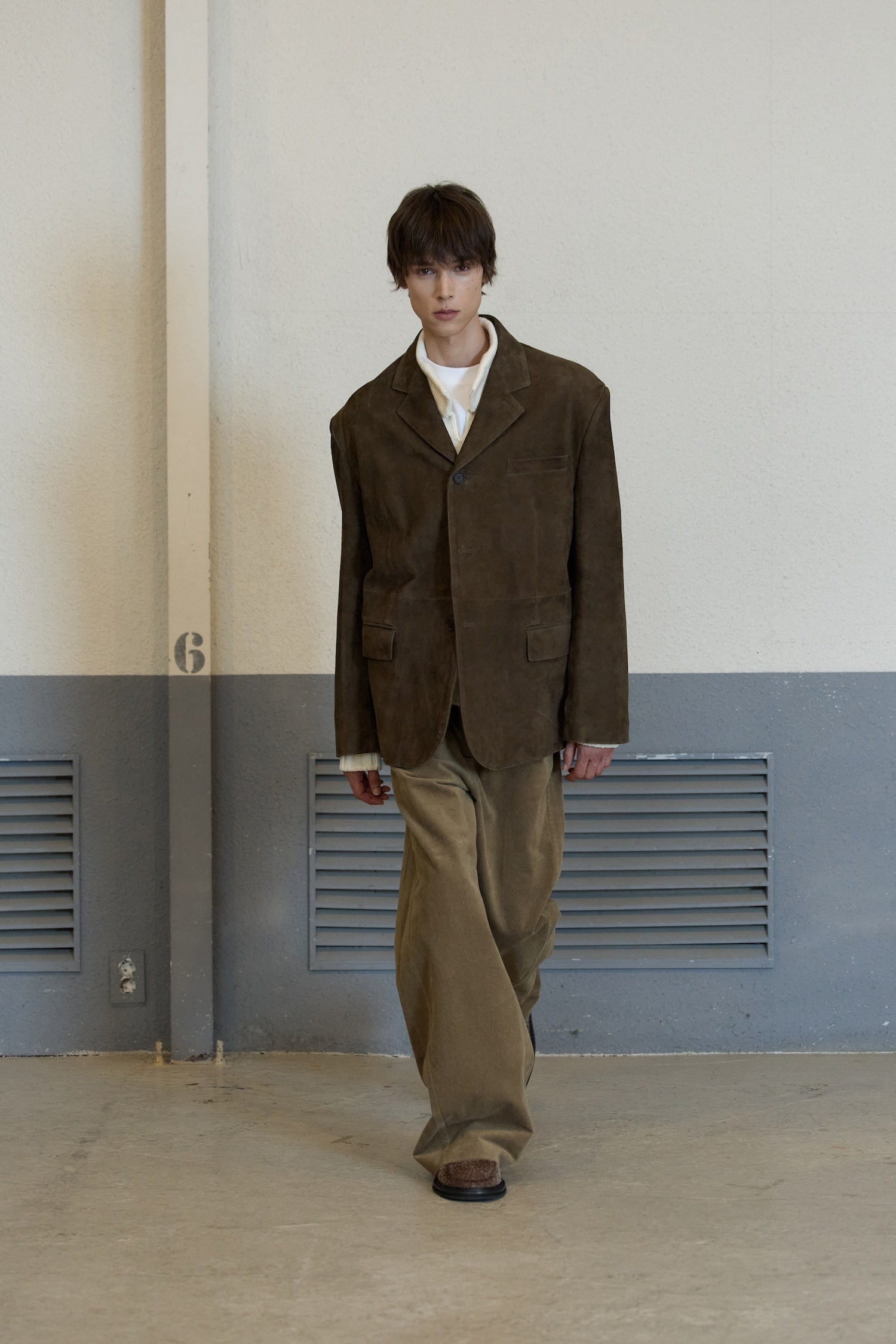 STU - Goat Suede Blazer Brown (OC) product image 13 | TRAB K-Fashion Australia
