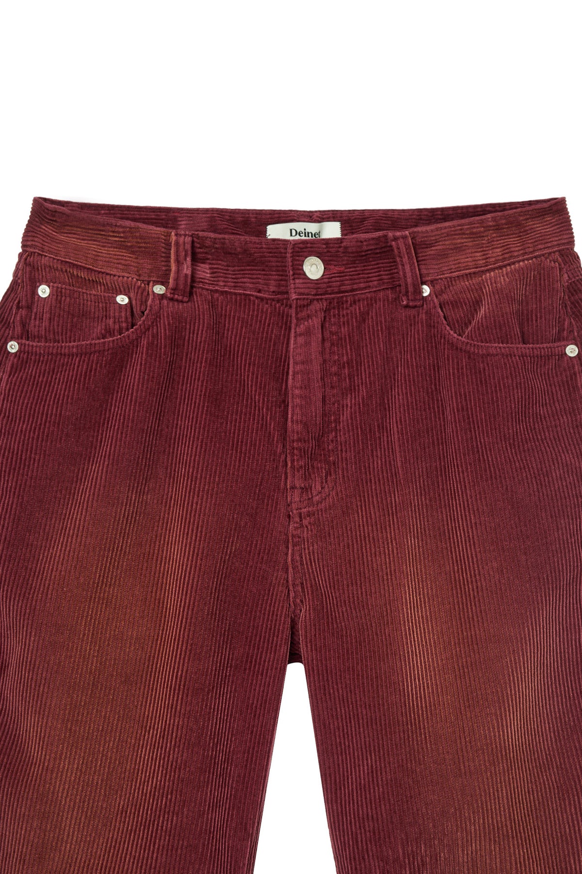Deinet - Straight Brush Corduroy Pants (Burgundy) product image 6 | TRAB K-Fashion Australia
