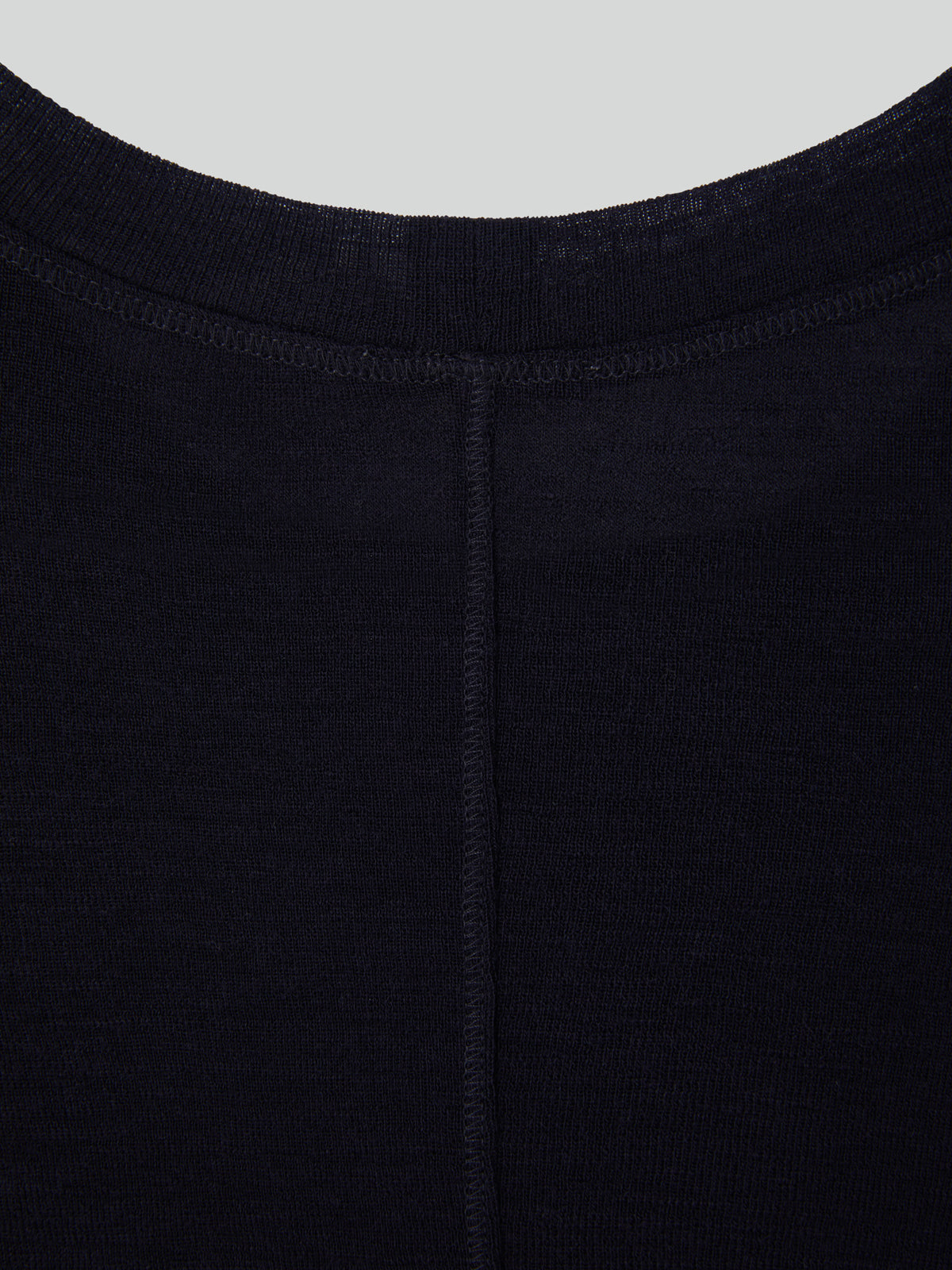 Recto - Slim Fit Wool Jersey T-Shirt (Dark Navy) product image 13 | TRAB K-Fashion Australia