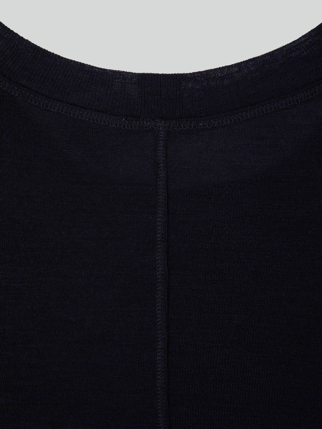 Recto - Slim Fit Wool Jersey T-Shirt (Dark Navy) product image 13 | TRAB K-Fashion Australia
