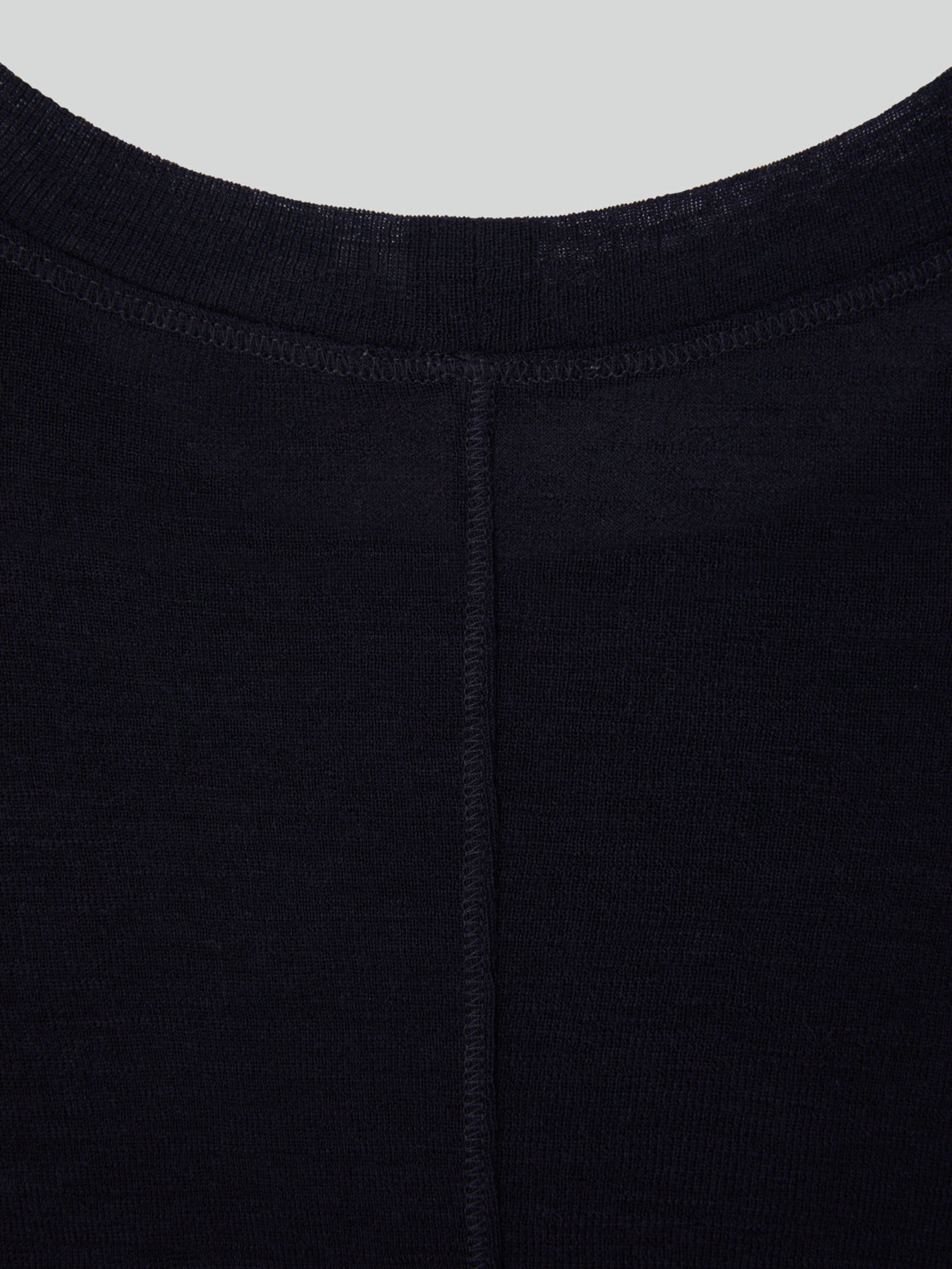 Recto - Slim Fit Wool Jersey T-Shirt (Dark Navy) product image 13 | TRAB K-Fashion Australia