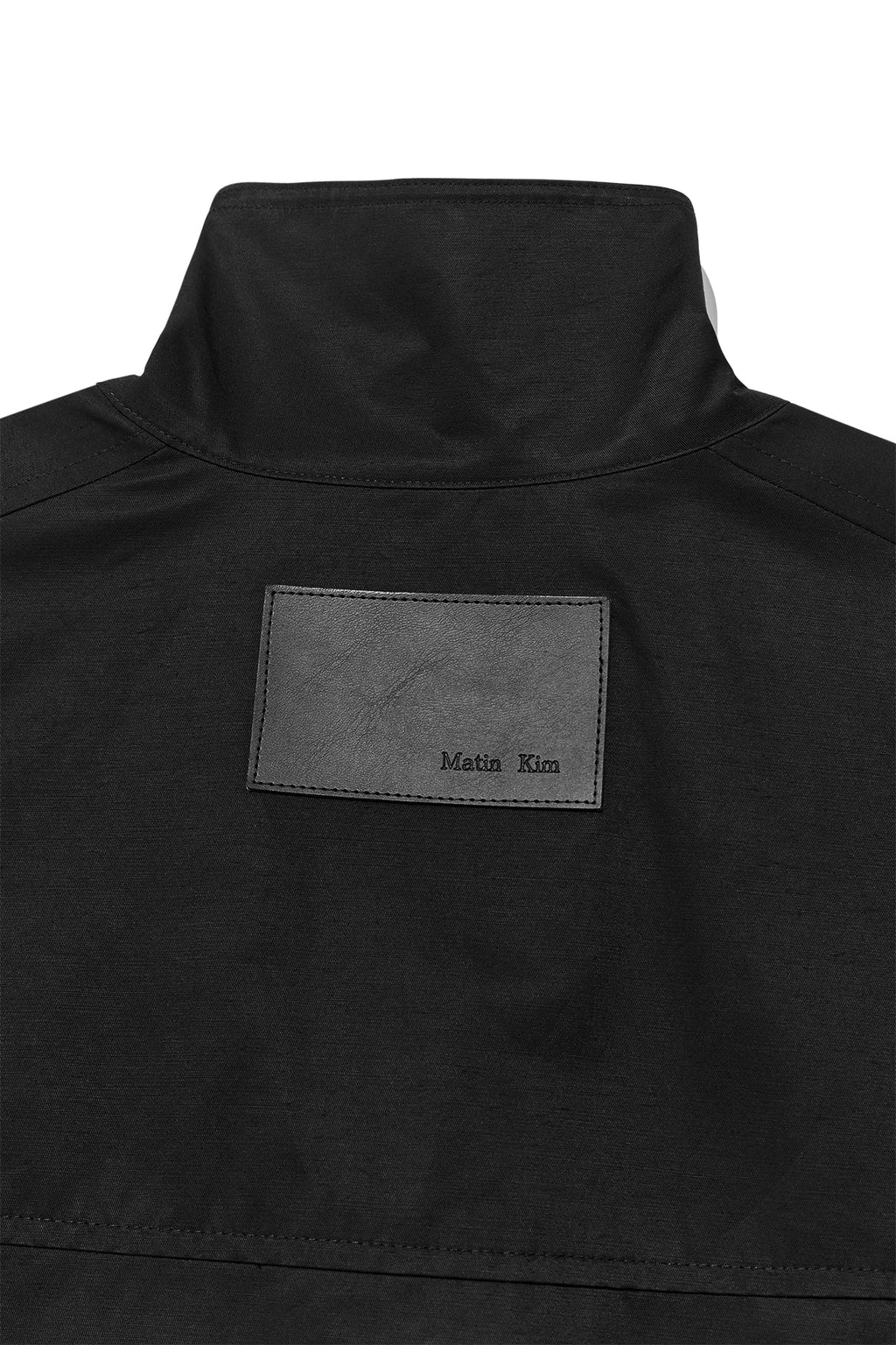 Matin Kim - Trench Bomber Jumper (Black) product image 6 | TRAB K-Fashion Australia
