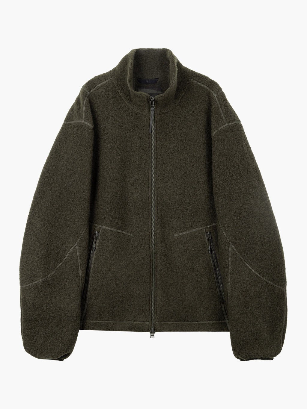 Jiyong Kim - Fleece Jacket (Green) product image 7 | TRAB K-Fashion Australia