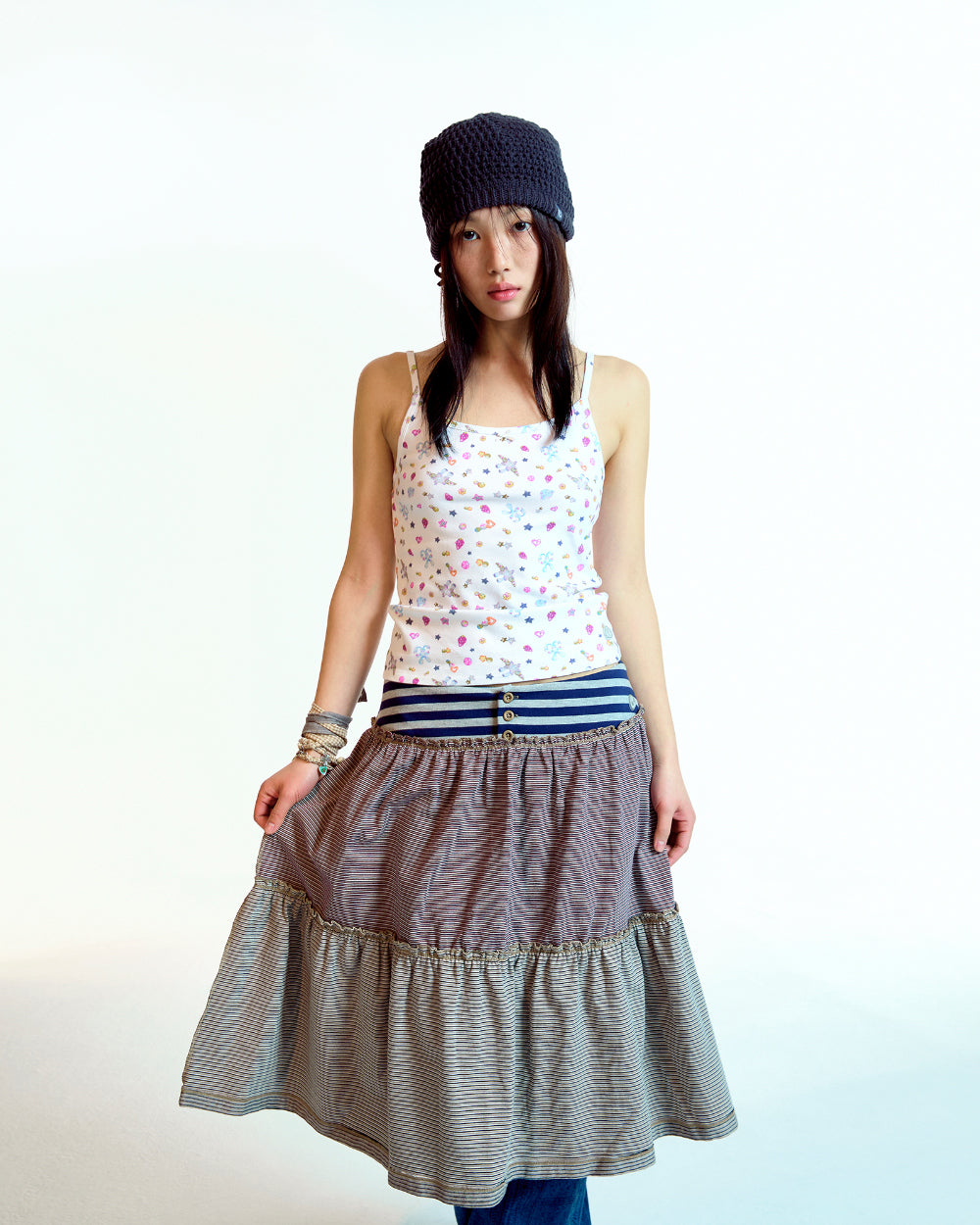 Coyseio - Ema Tiny Friends Sleeveless (White) product image 5 | TRAB K-Fashion Australia