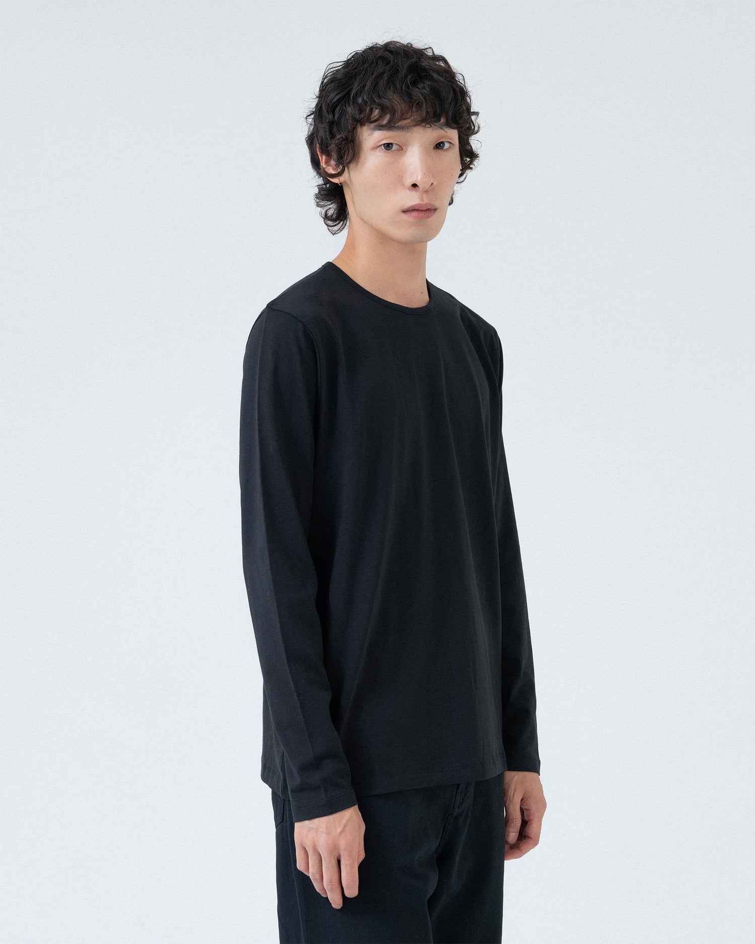 Brownyard - Essential Long Sleeve (Black) product image 1 | TRAB K-Fashion Australia