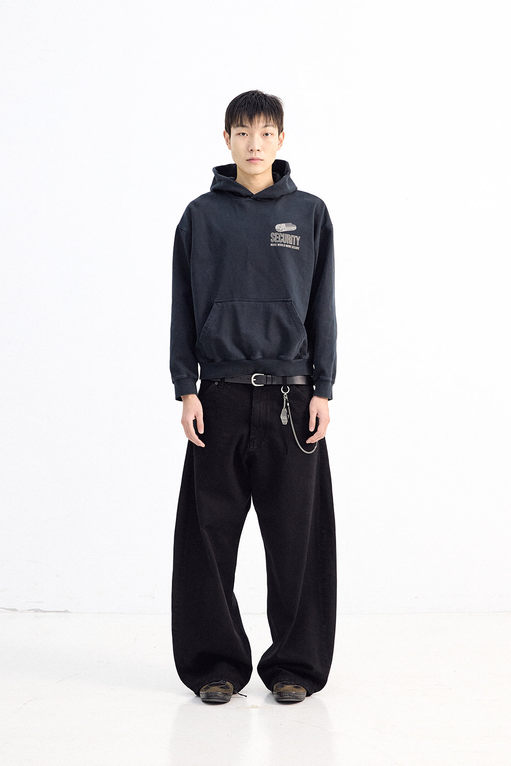 Hatchingroom - Wide Curve Jeans Jet (Black) product image 5 | TRAB K-Fashion Australia