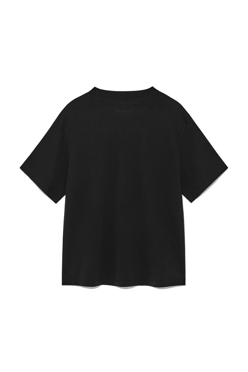 Matin Kim - Half Text Logo Top (Black) product image 2 | TRAB K-Fashion Australia