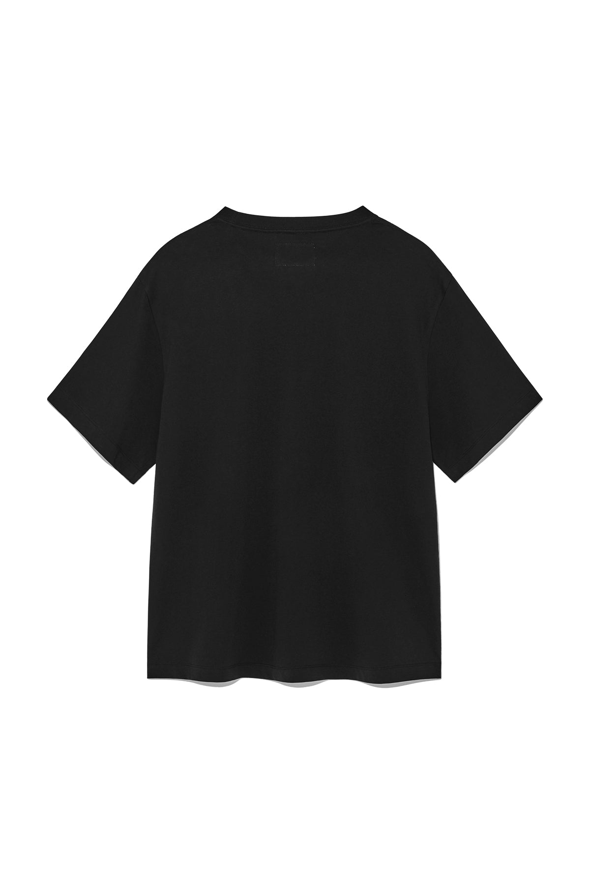 Matin Kim - Half Text Logo Top (Black) product image 2 | TRAB K-Fashion Australia