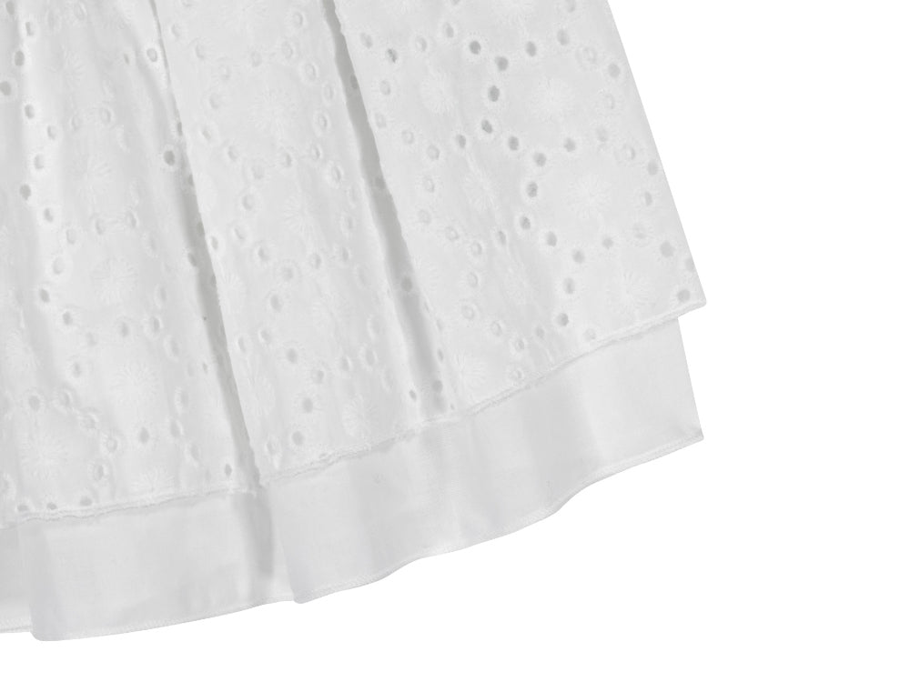 Coyseio - Flower Punching Skirt (White) product image 16 | TRAB K-Fashion Australia