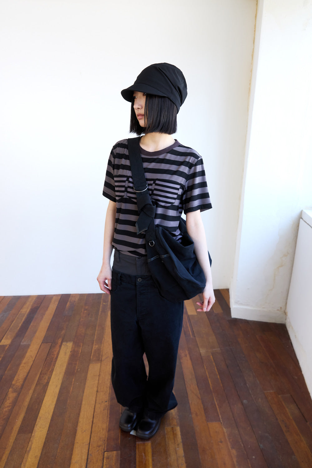 Hatchingroom - Bellows Cap (Black) product image 6 | TRAB K-Fashion Australia