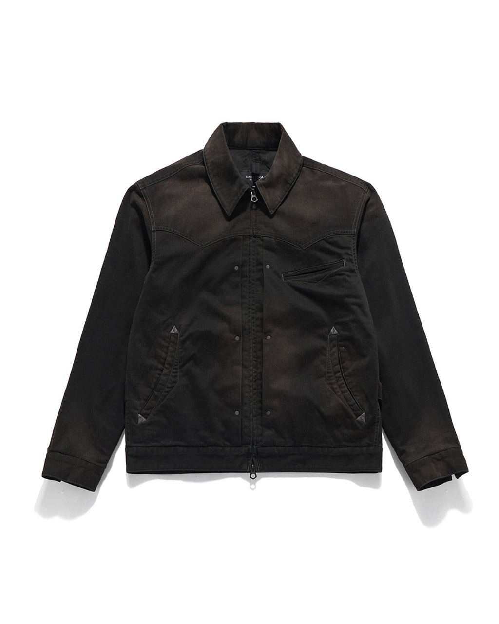 Eastlogue - Western Trucker Jacket (Black Moleskin) product image 1 | TRAB K-Fashion Australia