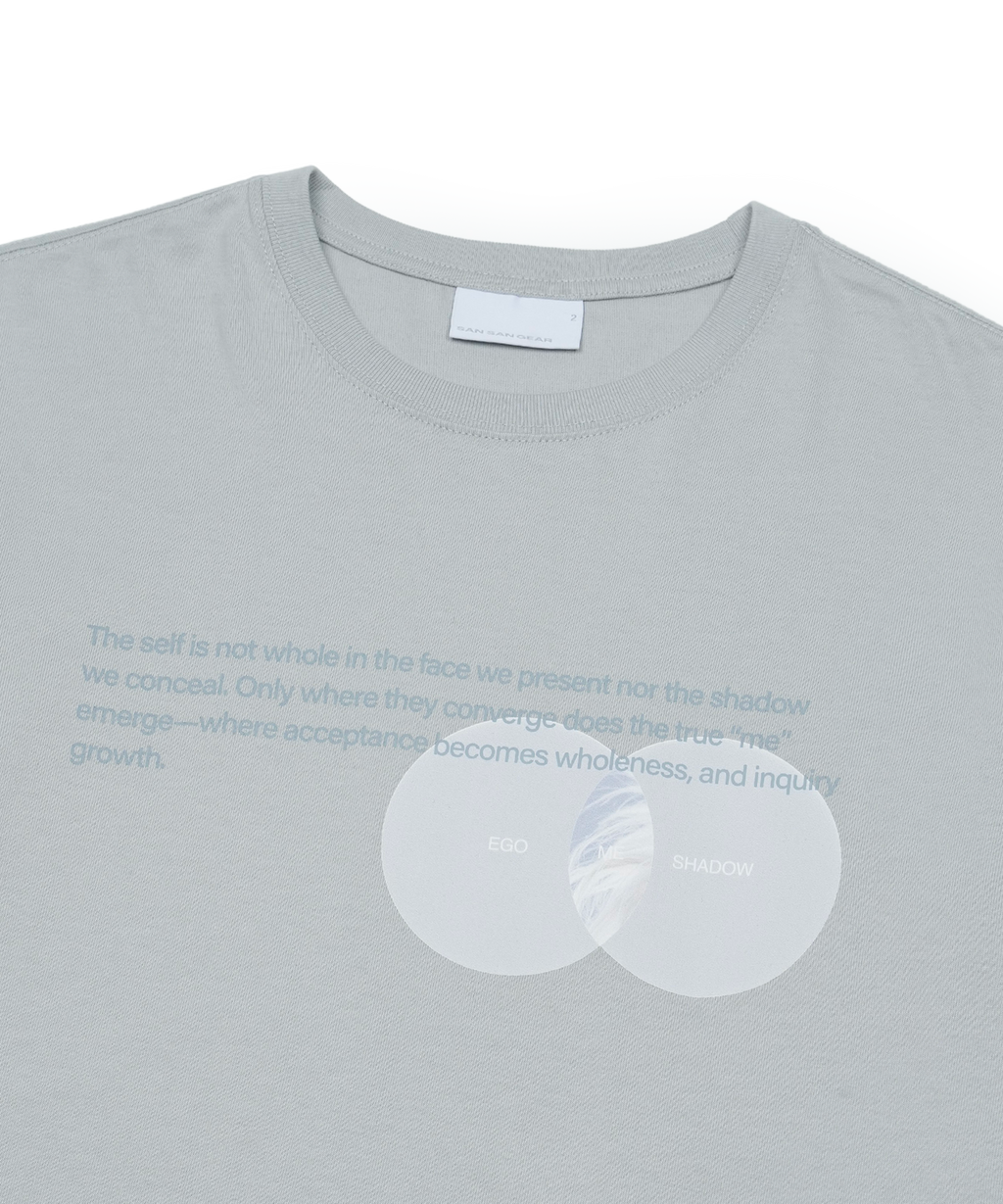 San San Gear - Mind T-Shirt (Light Grey) product image 3 | TRAB K-Fashion Australia