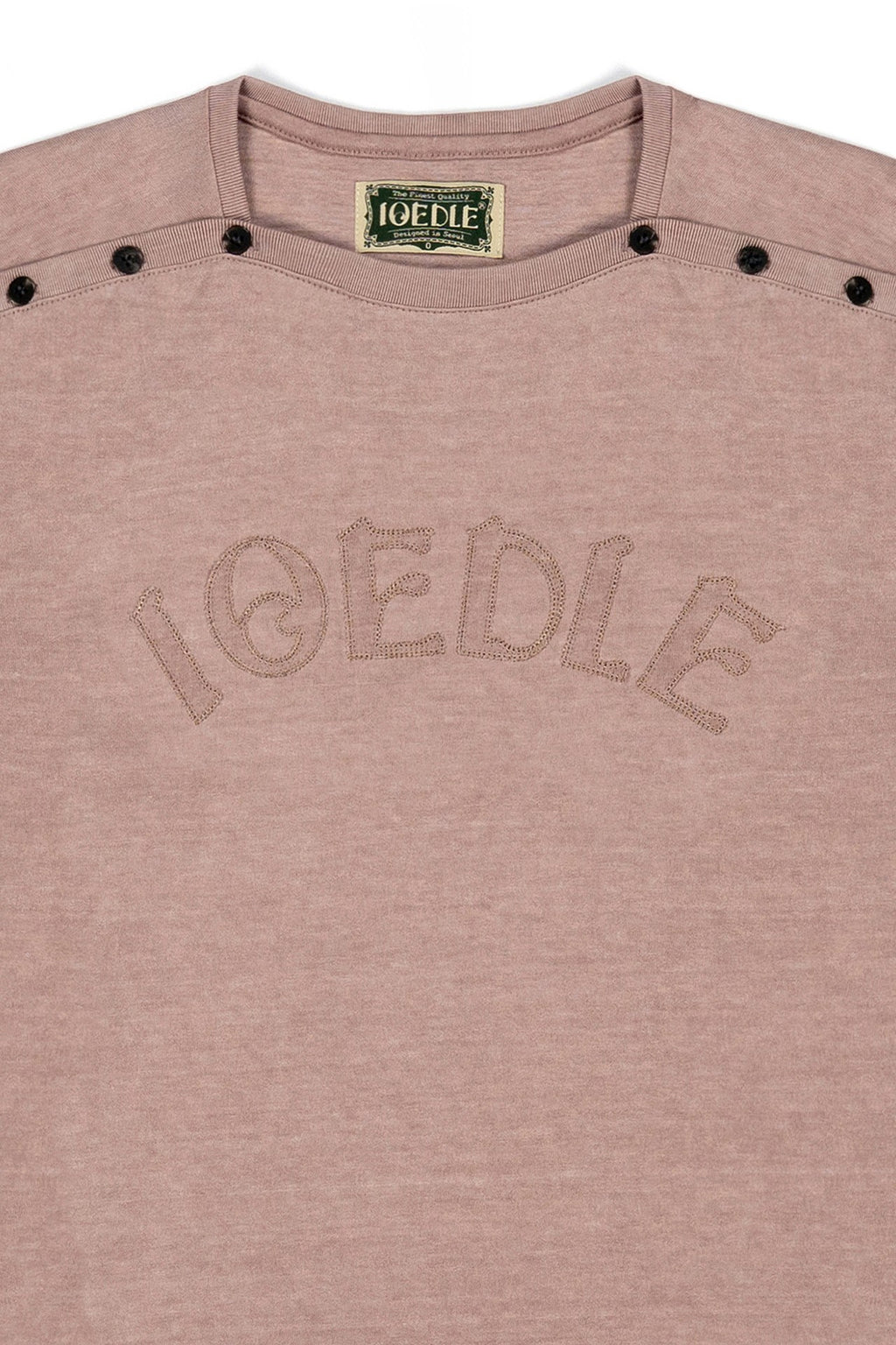 Ioedle - Closure Logo T-Shirt (Brown) product image 5 | TRAB K-Fashion Australia