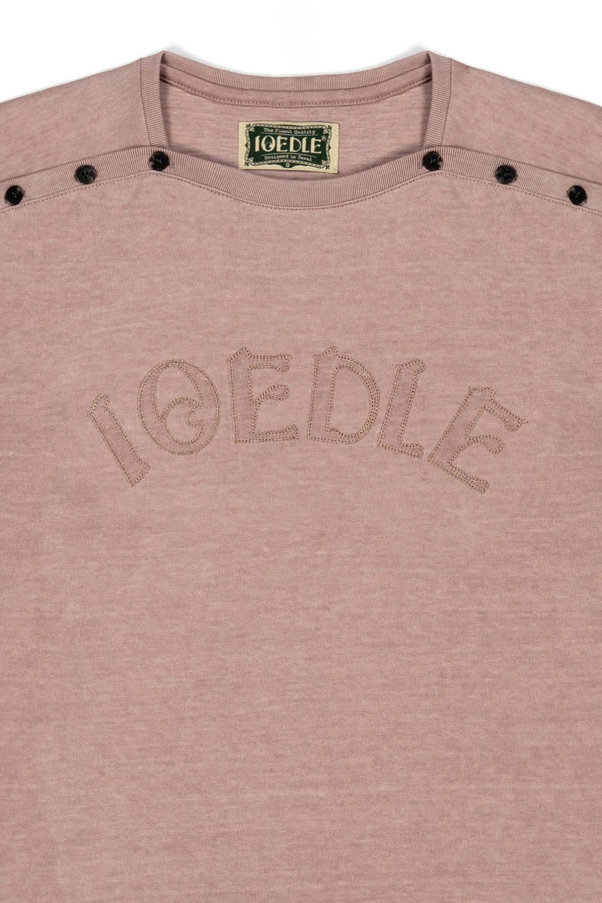 Ioedle - Closure Logo T-Shirt (Brown) product image 5 | TRAB K-Fashion Australia