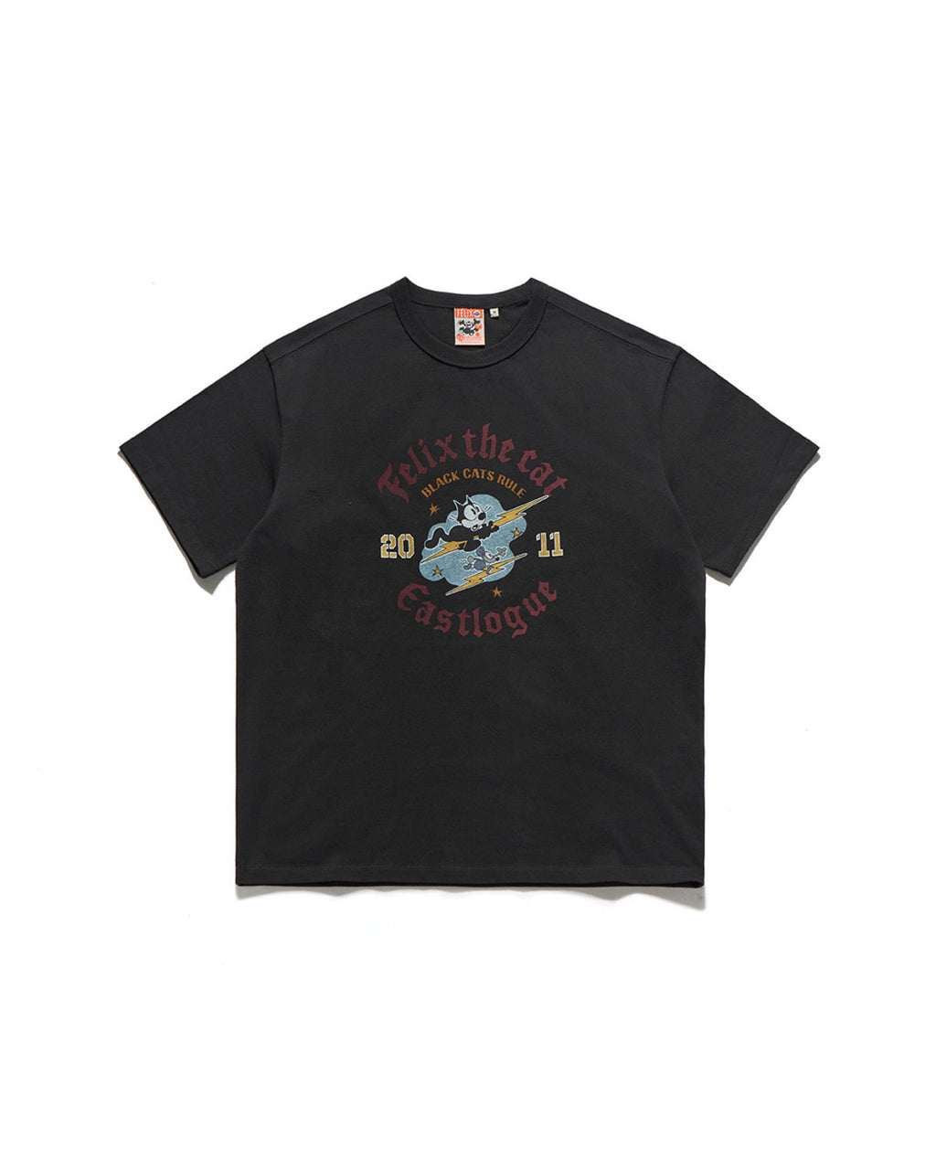 Eastlogue - Felix Airborne Insignia T-shirts (Black) product image 1 | TRAB K-Fashion Australia