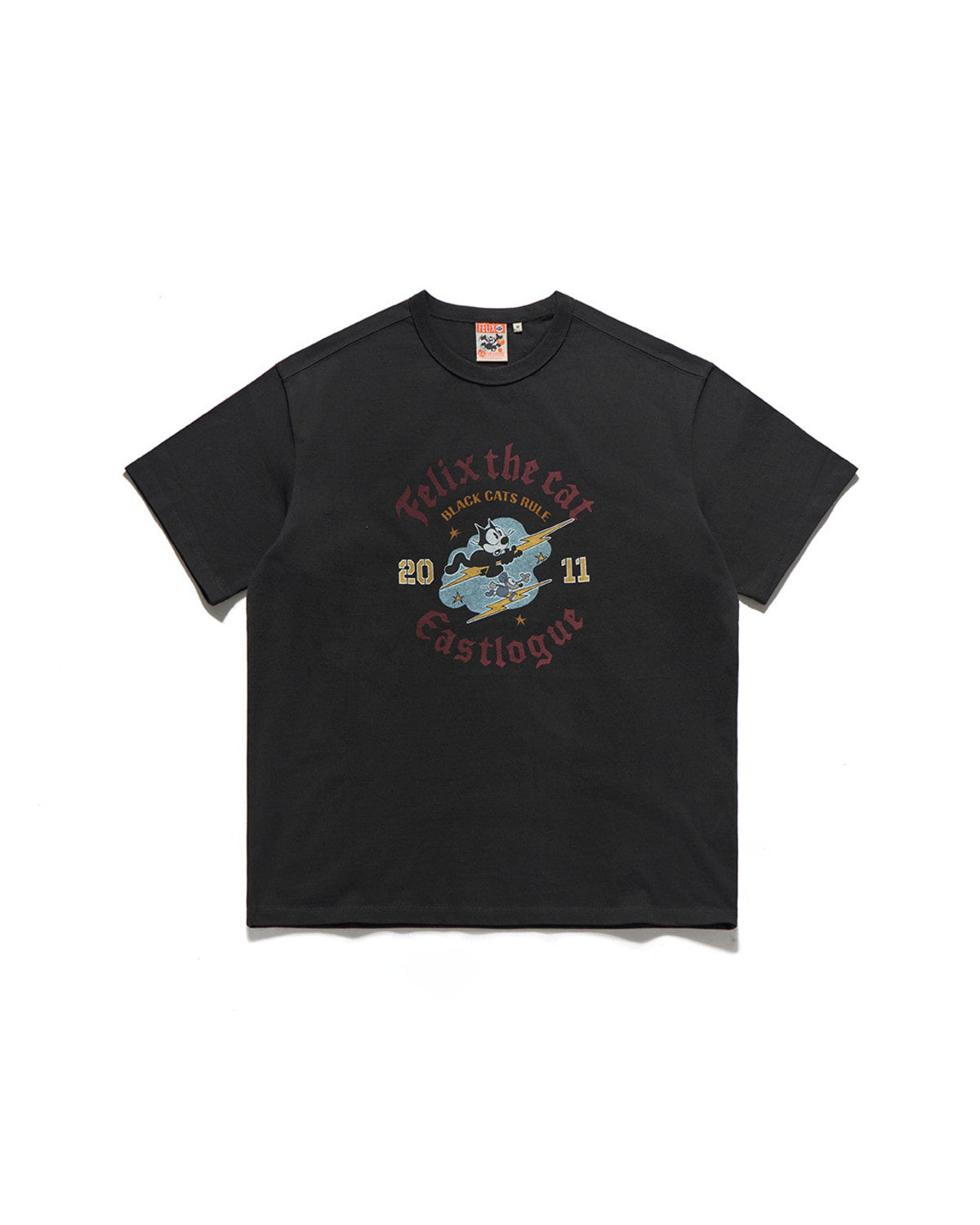 Eastlogue - Felix Airborne Insignia T-shirts (Black) product image 1 | TRAB K-Fashion Australia