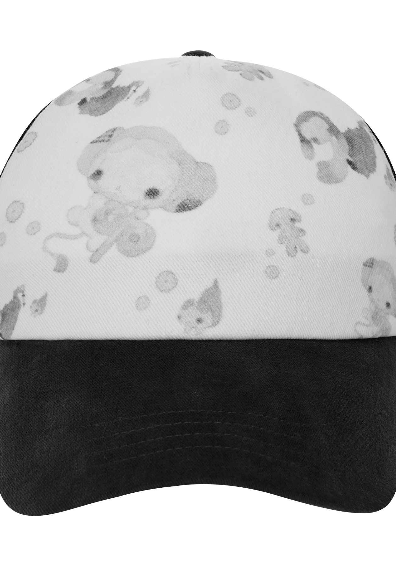 Coyseio - Tiny Whirl Mesh Cap (Charcoal) product image 2 | TRAB K-Fashion Australia