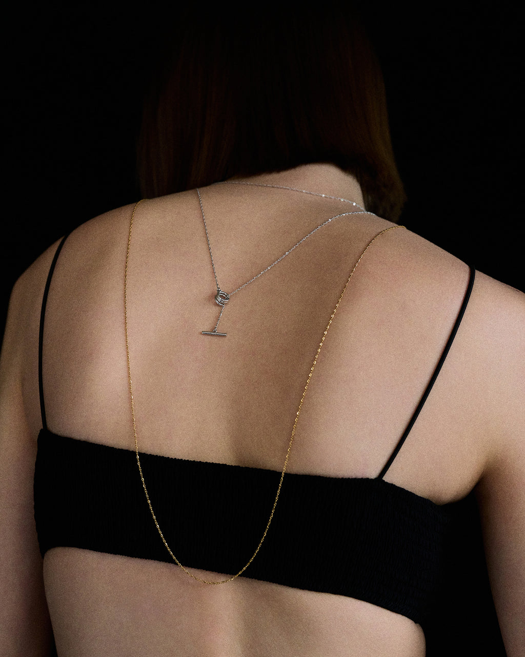 Numbering - Coil Toggle Long Necklace #8704 product image 5 | TRAB K-Fashion Australia