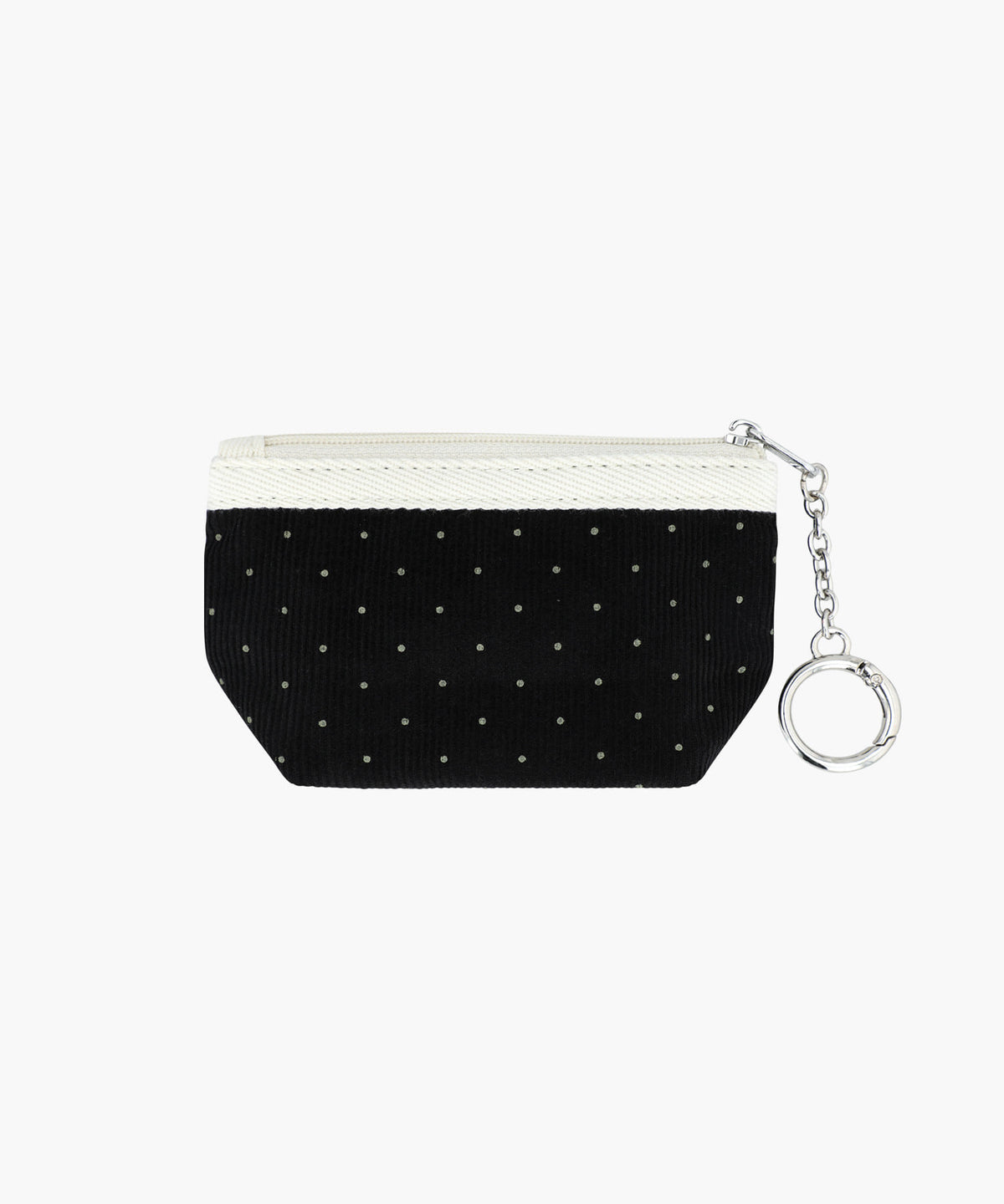 Marithe & Francois Girbaud - Mini Corduroy Pouch Keyring (Black) product image 2 | TRAB K-Fashion Australia