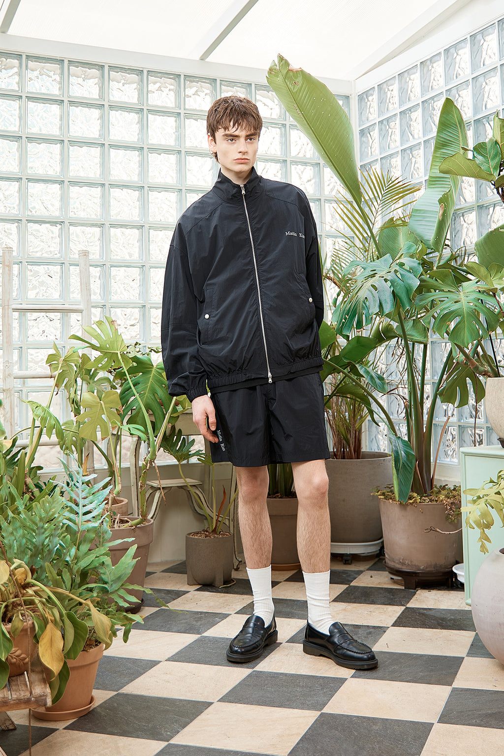 Matin Kim - Mesh Nylon Shorts (Black) product image 11 | TRAB K-Fashion Australia