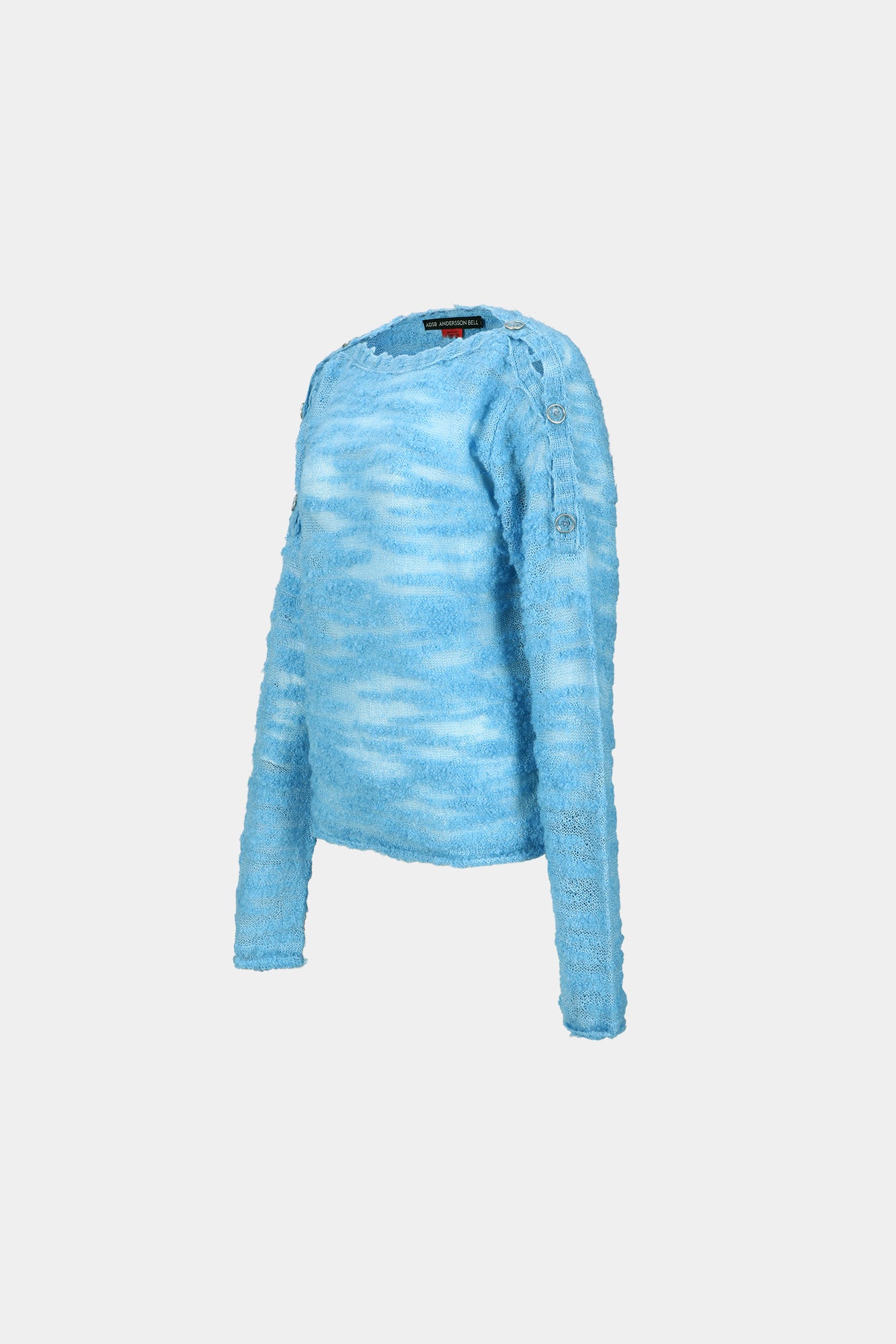Andersson Bell - Fifi Button Pullover Knit (Blue) product image 7 | TRAB K-Fashion Australia
