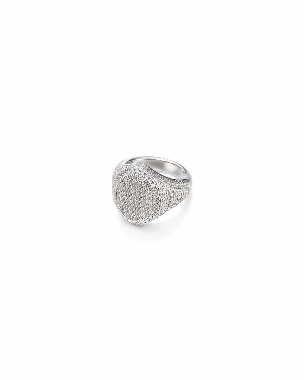 Numbering - Pave Oval Signet Ring #3609 product image 6 | TRAB K-Fashion Australia