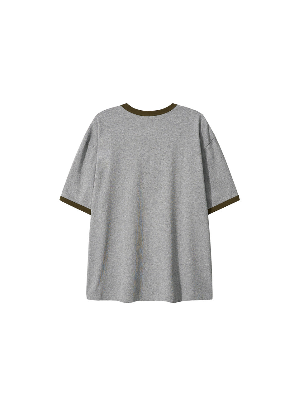 Kijun - Kewt Ringer Tee (Melange Grey) product image 8 | TRAB K-Fashion Australia