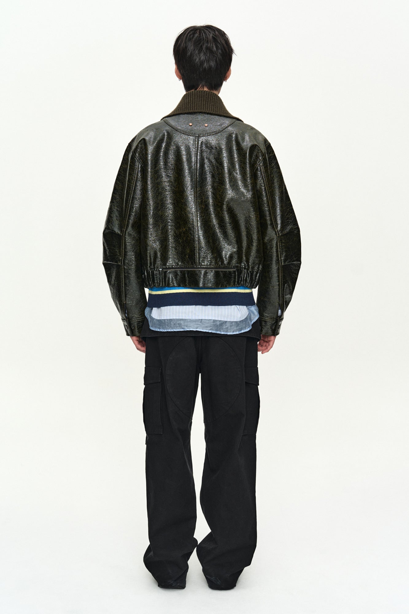 Andersson Bell - Ortega26 Bomber Jacket (Khaki) product image 2 | TRAB K-Fashion Australia