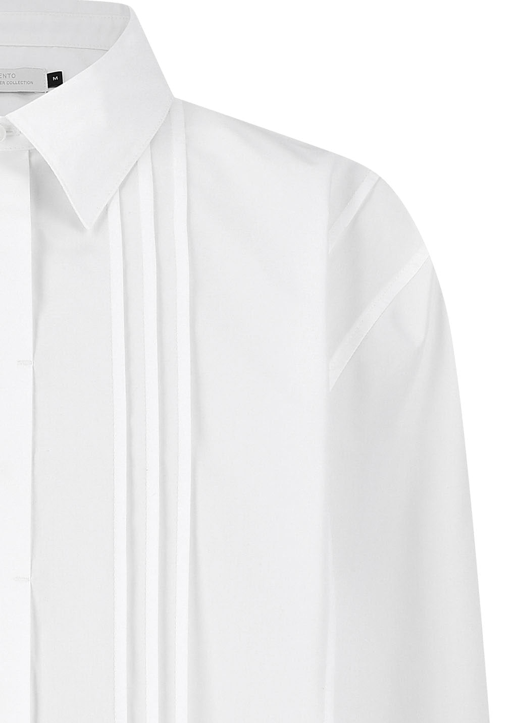 Amomento - Pleated Shirt (White) product image 10 | TRAB K-Fashion Australia