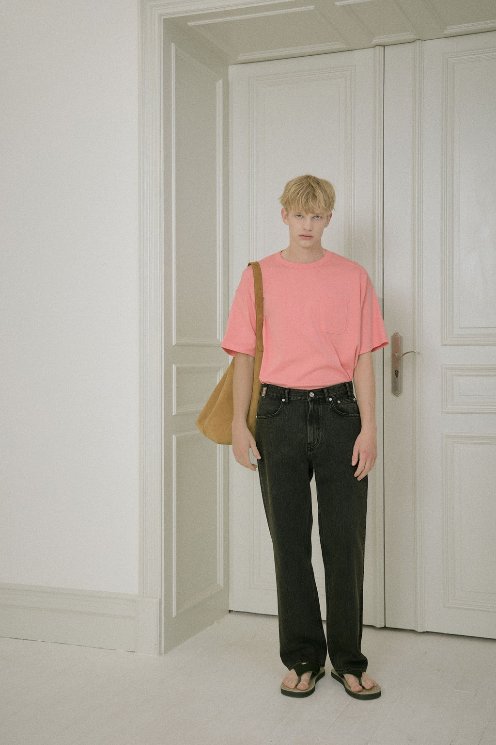 STU - Pocket T-Shirt (Pink) product image 11 | TRAB K-Fashion Australia