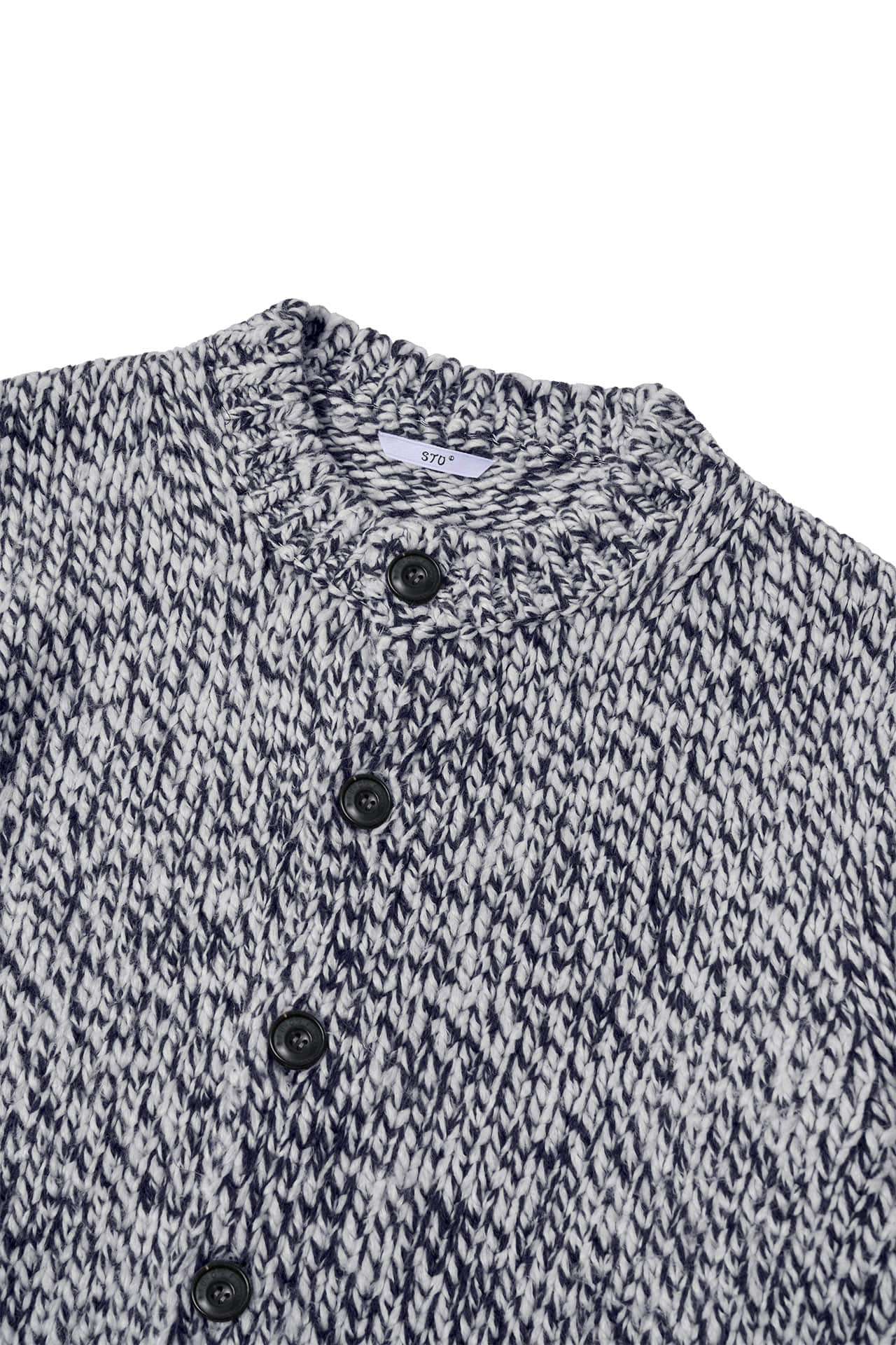STU - Heather Round Neck Cardigan (OC) product image 13 | TRAB K-Fashion Australia