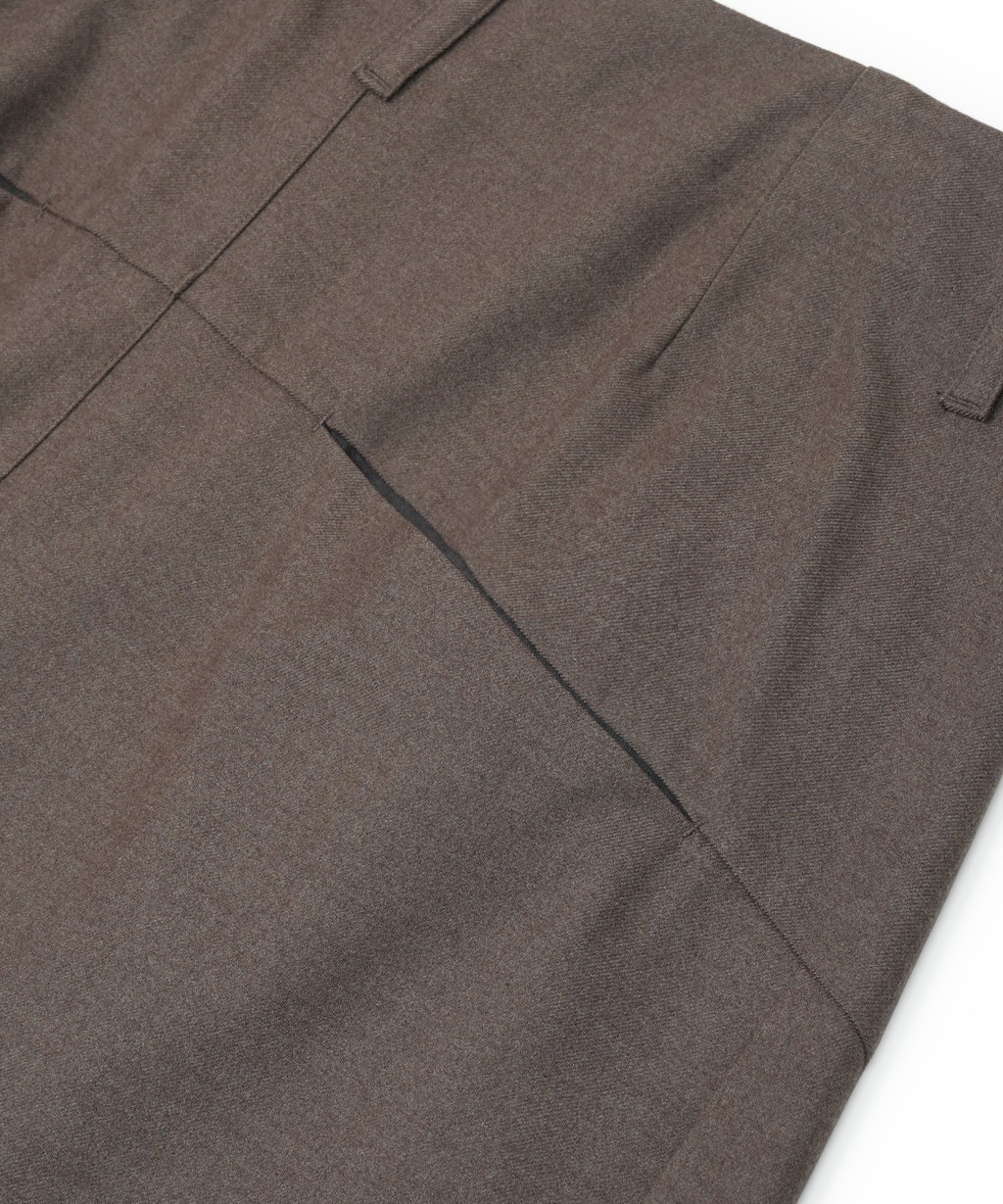 San San Gear - Wide Pants (Brown) product image 11 | TRAB K-Fashion Australia