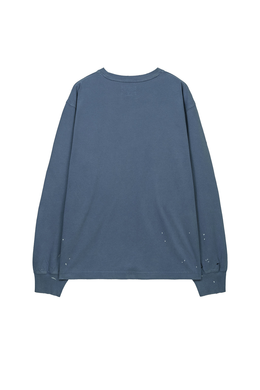 Matin Kim - Vintage Washed Logo Top (Smoke Blue) product image 2 | TRAB K-Fashion Australia